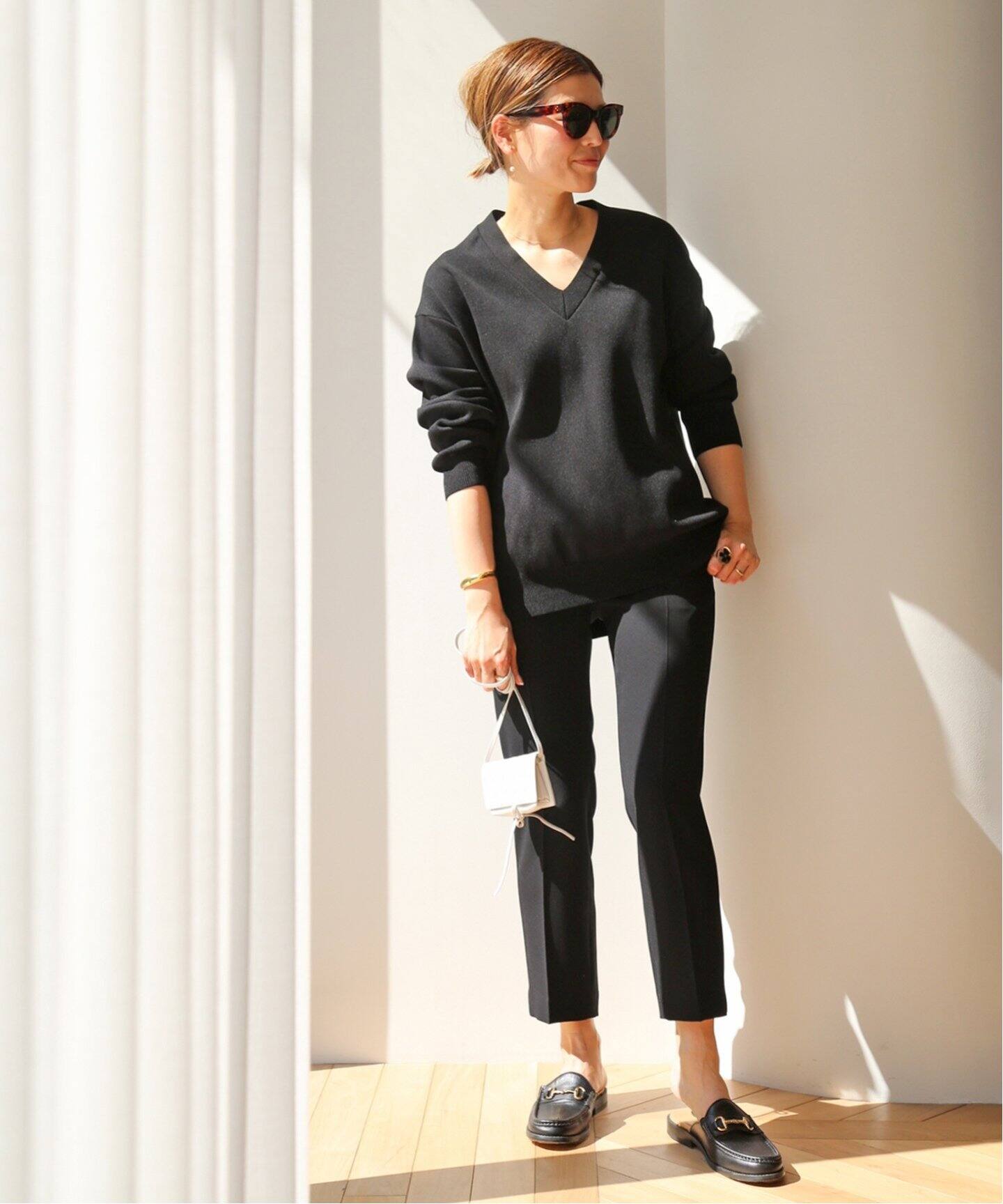 追加 EDEN CROPPED パンツ（その他パンツ）｜Deuxieme Classe 