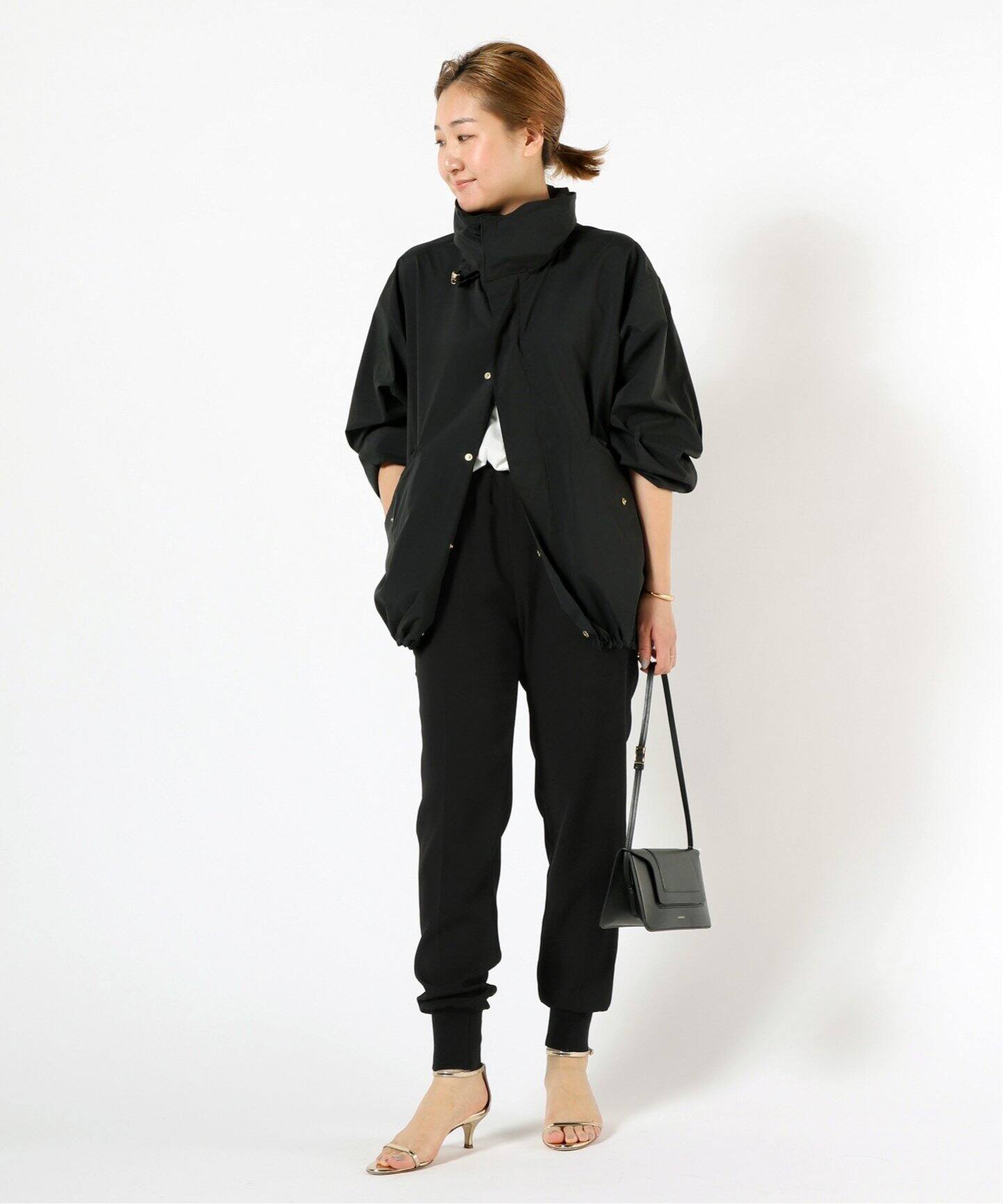 Deuxieme Classe EDEN リブパンツ ブラック36 