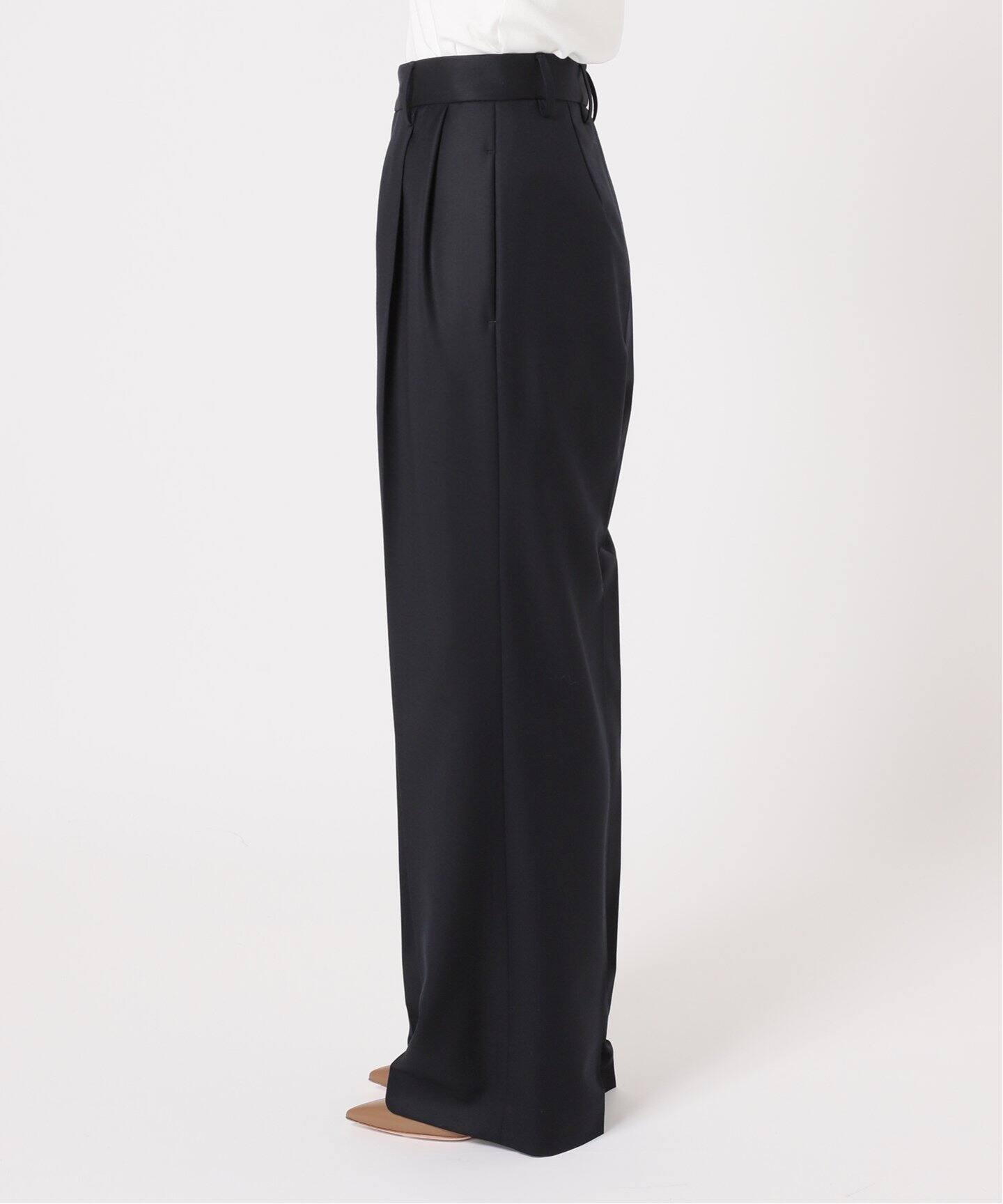 DAKS LONDON ダックス ウール カシミヤ パンツスーツ L