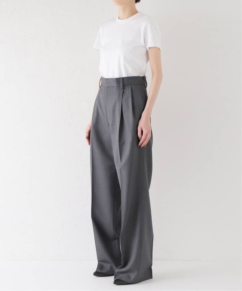 WOOL SERGE タックパンツ2（その他パンツ）｜Deuxieme Classe  