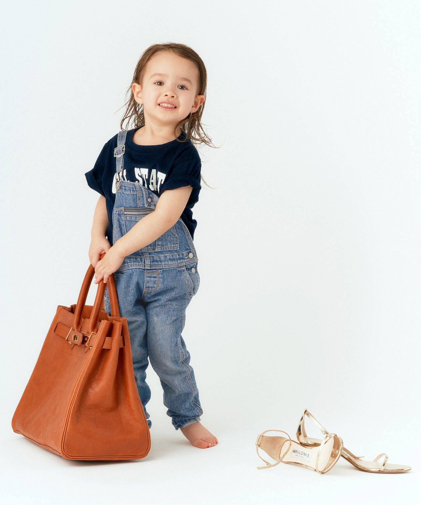kids DENIM オーバーオール（サロペット／オーバーオール）｜Deuxieme 