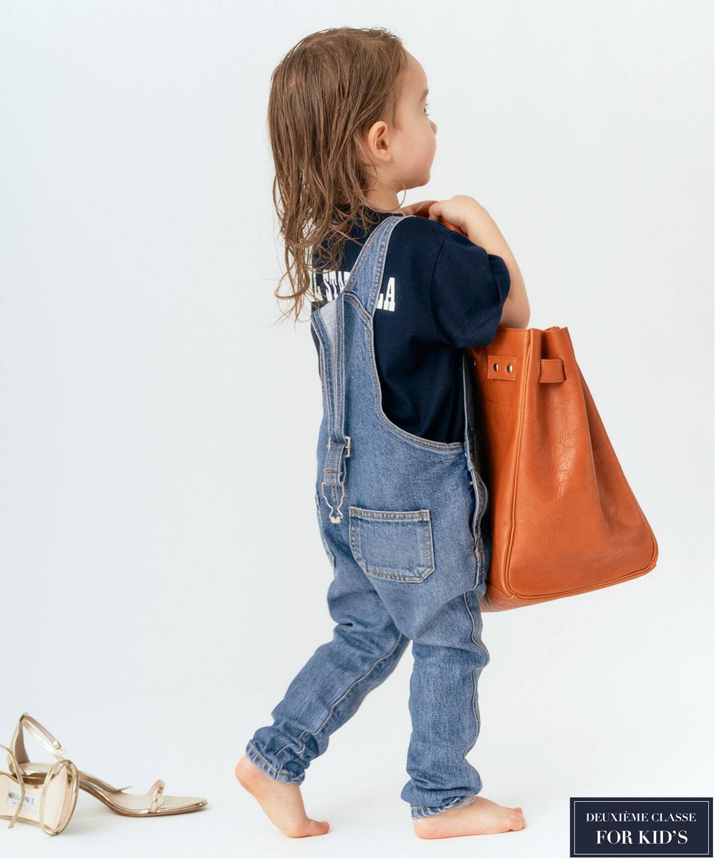 kids DENIM オーバーオール（サロペット／オーバーオール）｜Deuxieme 