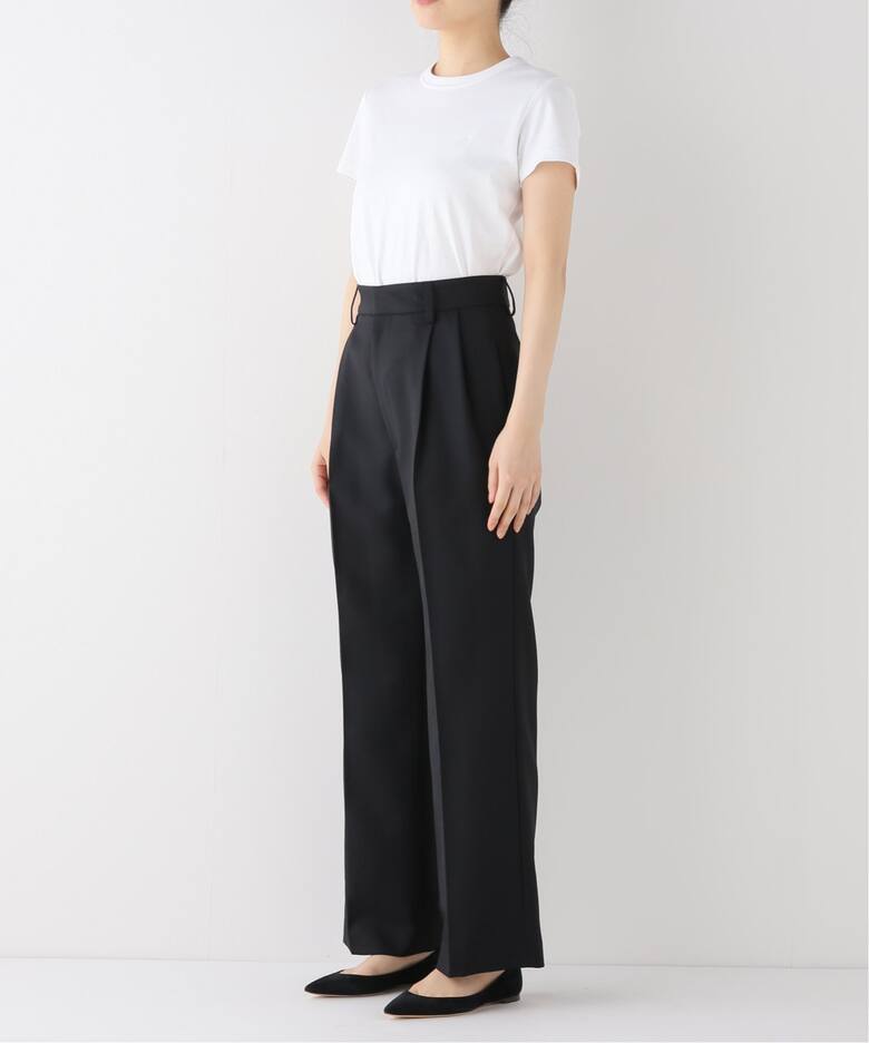 WOOL SERGEタックパンツ3（スラックス）｜Deuxieme Classe 