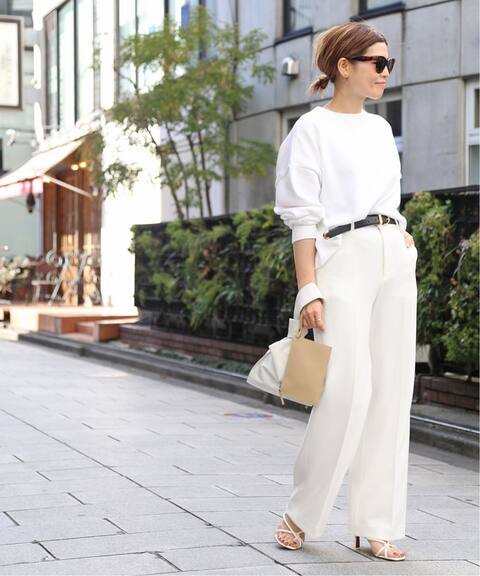 W Cross Straight ワイドパンツ Deuxieme Classe ドゥーズィエム クラス 公式のファッション通販 Baycrew S Store