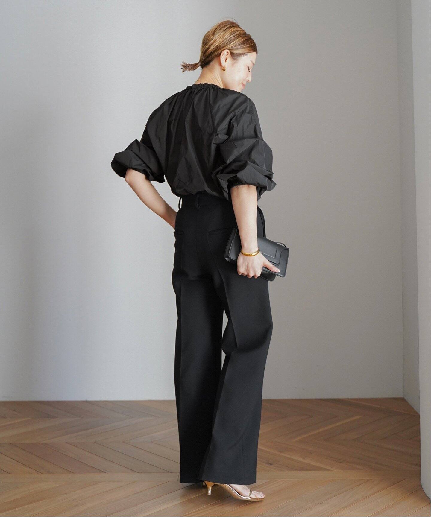 W cross straight ワイドパンツ（スラックス）｜Deuxieme Classe  