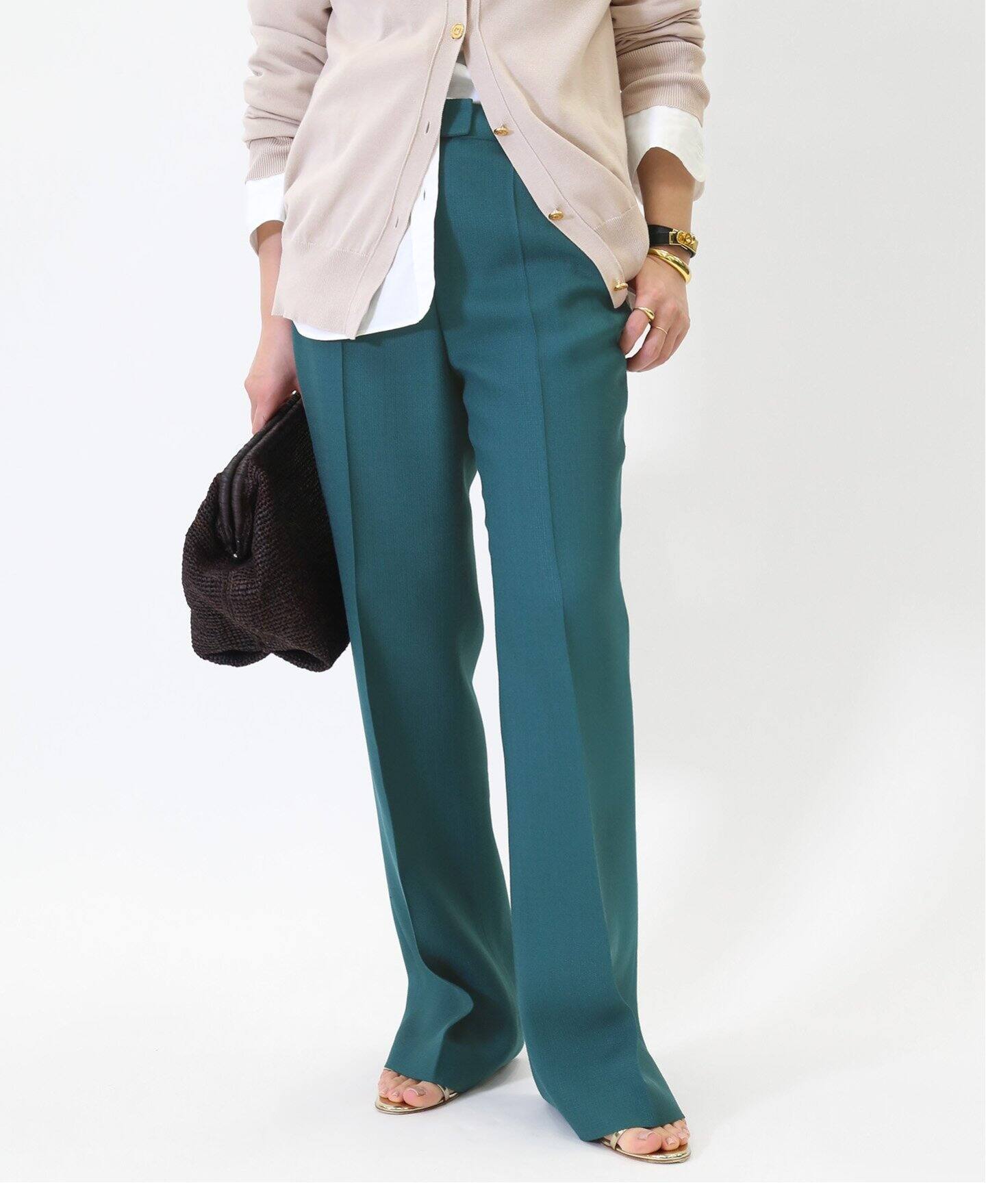 Deuxieme Classe Slim Flare パンツ Deuxieme Classe(ドゥーズィエムクラス)の「Slim Flare パンツ