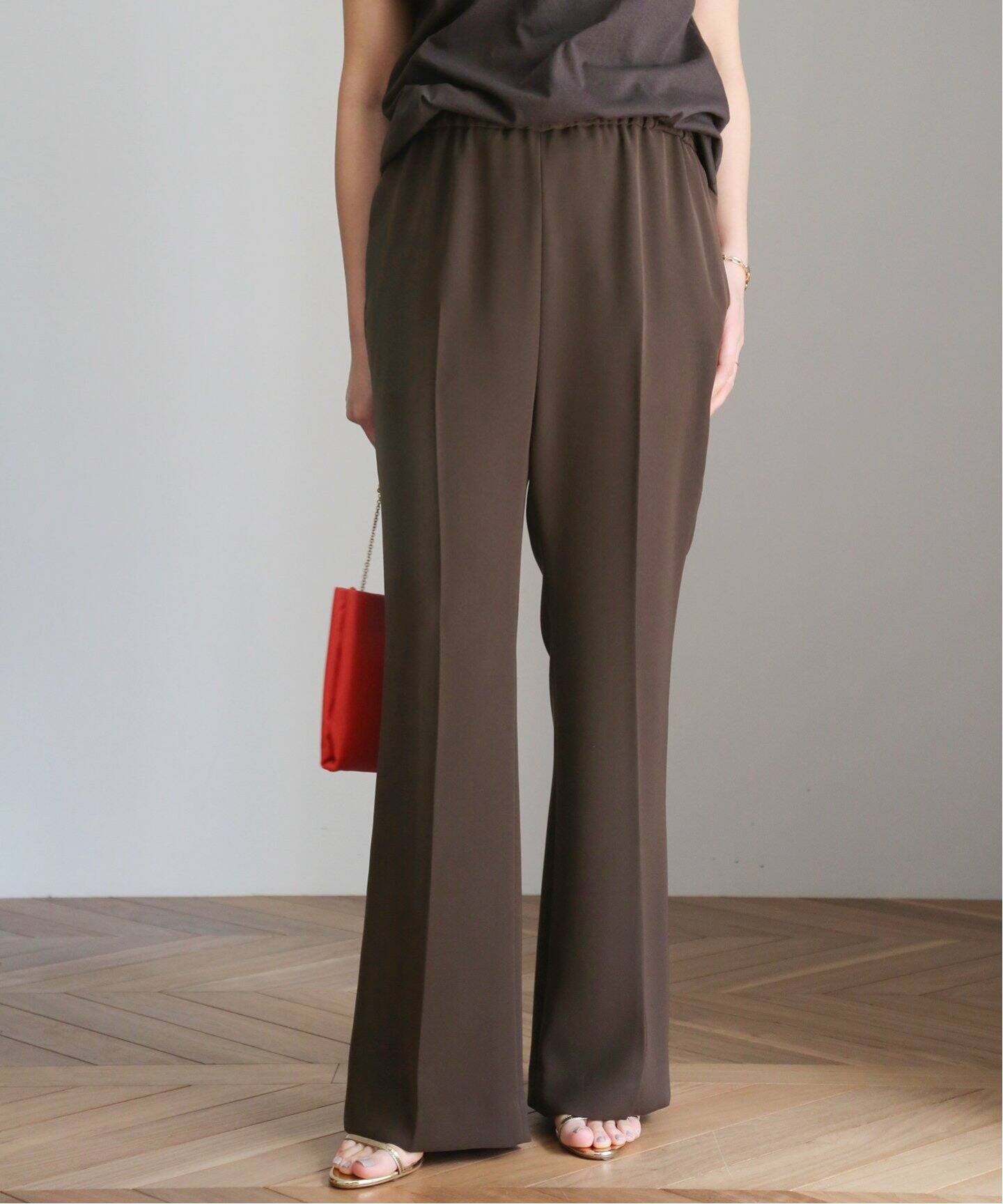 イージー フレア パンツ（その他パンツ）｜Deuxieme Classe  