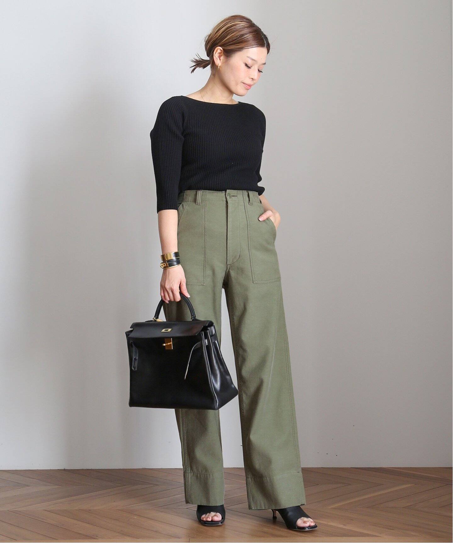 MADISONBLUE/マディソンブルー】FATIGUE パンツ（カーゴパンツ  