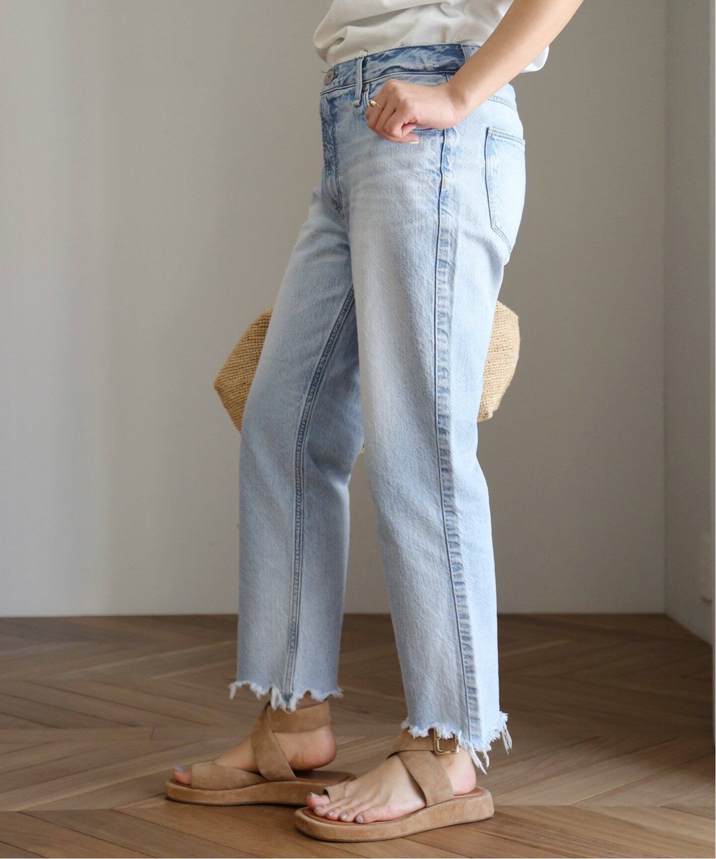 Deuxiemeアッパーハイツデニムパンツ 