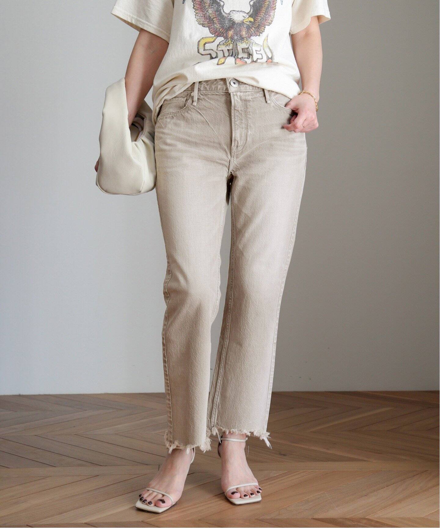 UPPER HIGHTS/アッパーハイツ 】THE LIPSTICK CROP デニム（デニム 