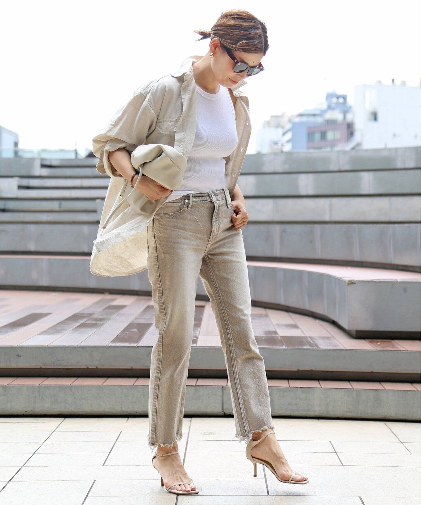 UPPER HIGHTS/アッパーハイツ 】 THE LIPSTICK CROP デニム（デニム 