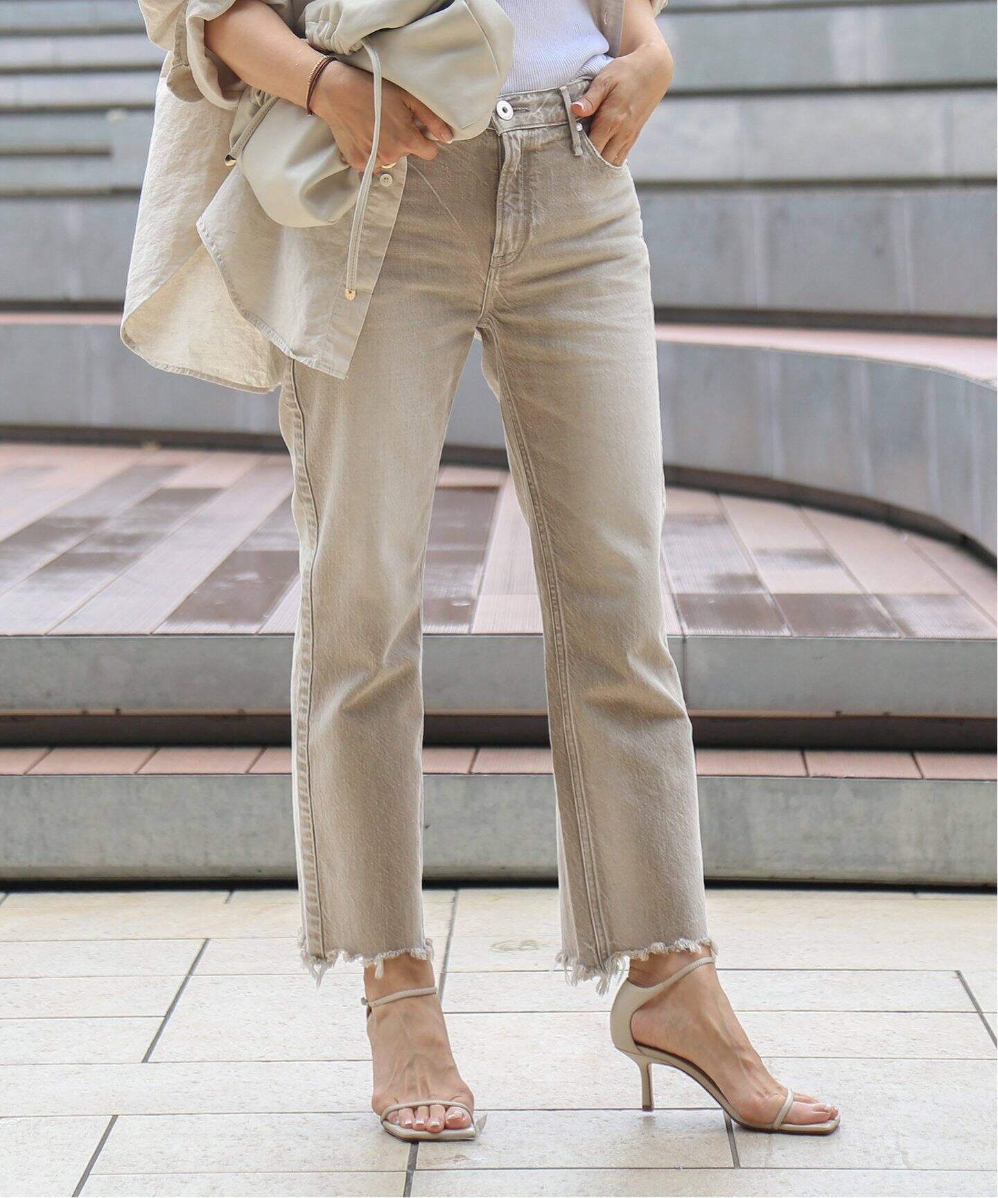 UPPER HIGHTS/アッパーハイツ 】 THE LIPSTICK CROP デニム（デニム 