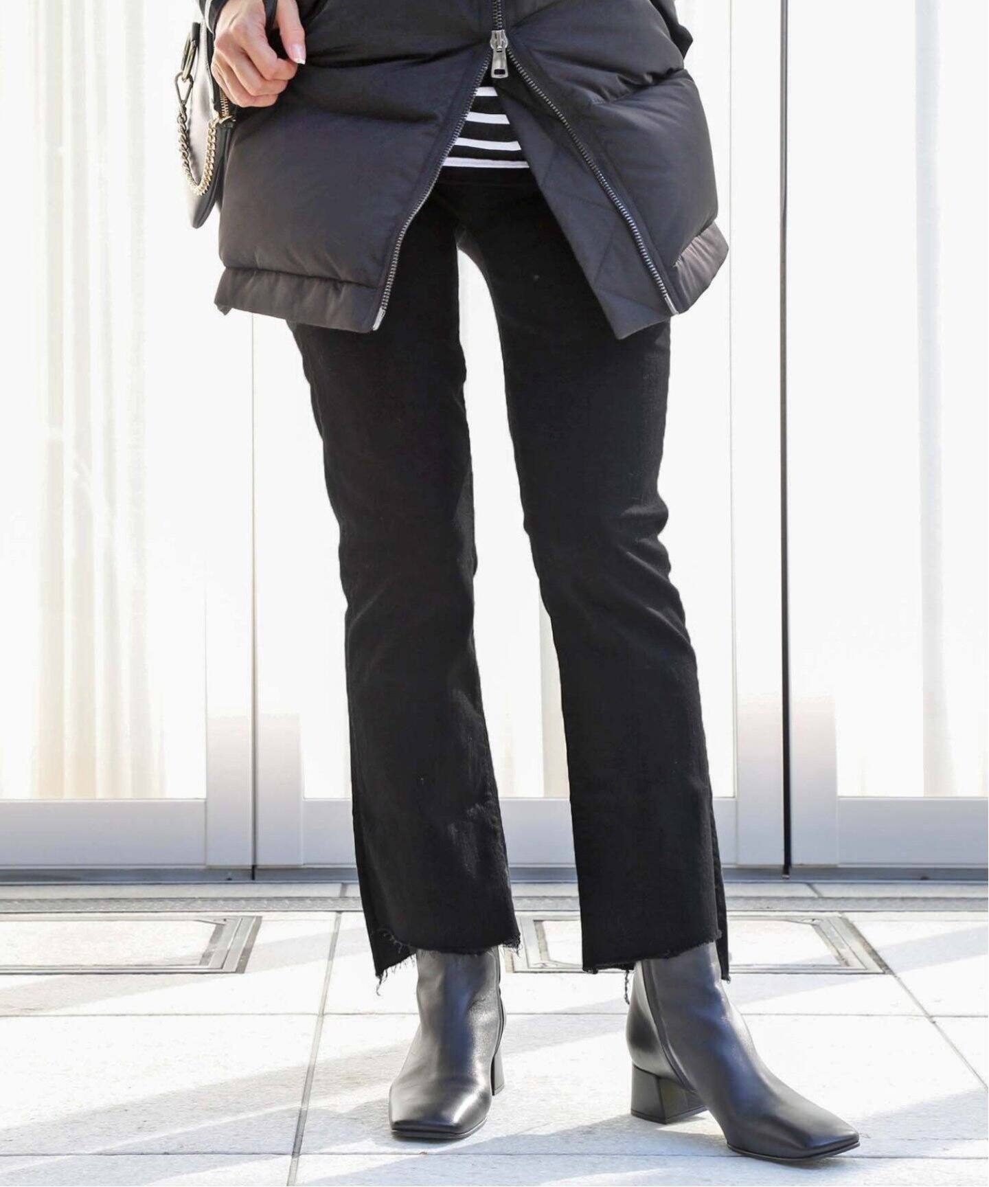 MOTHER/マザー】BLACK INSIDER CROP（デニムパンツ・ジーンズ  