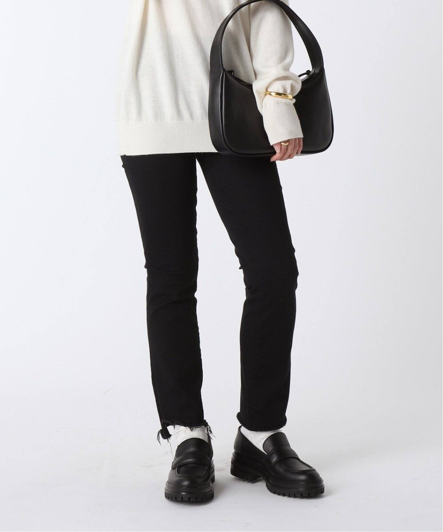 MOTHER/マザー】BLACK INSIDER CROP（デニムパンツ・ジーンズ  