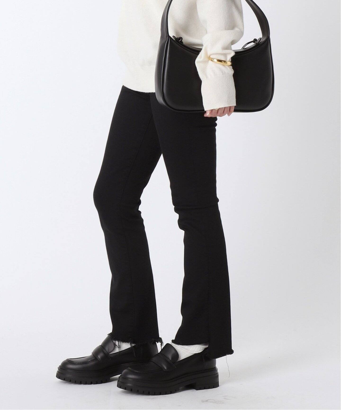 MOTHER/マザー】BLACK INSIDER CROP（デニムパンツ・ジーンズ  