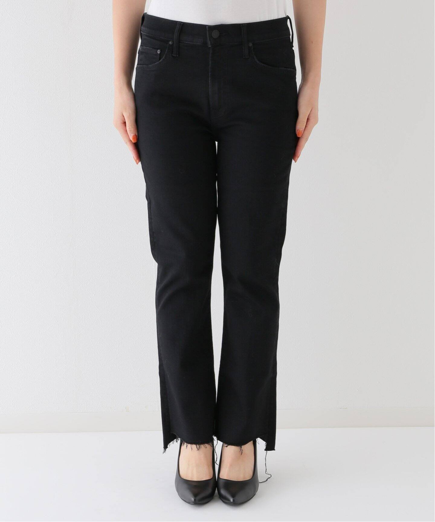 MOTHER/マザー】BLACK INSIDER CROP（デニムパンツ・ジーンズ  