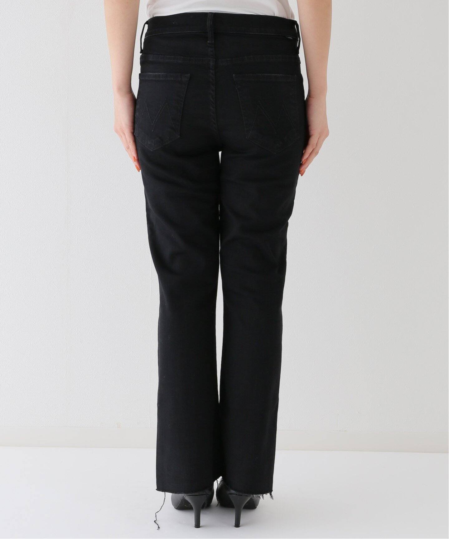 MOTHER/マザー】BLACK INSIDER CROP（デニムパンツ・ジーンズ  