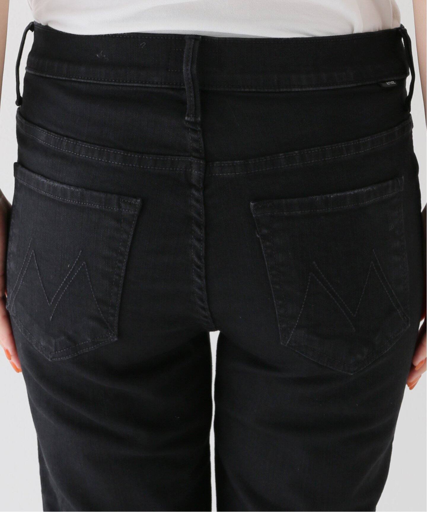 MOTHER/マザー】BLACK INSIDER CROP（デニムパンツ・ジーンズ  