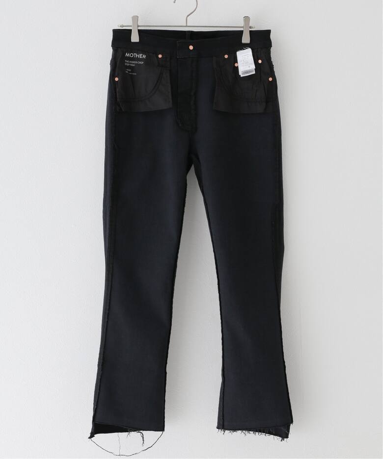 MOTHER/マザー】BLACK INSIDER CROP（デニムパンツ・ジーンズ  