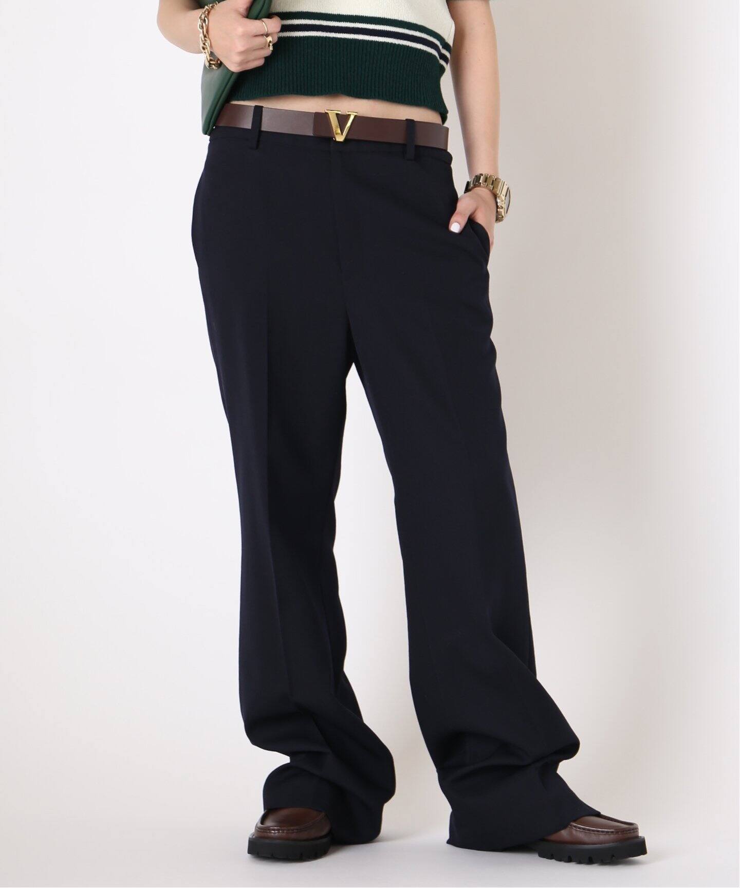 Col Pierrot/コルピエロ】ツイル センタープレスパンツ（その他パンツ  