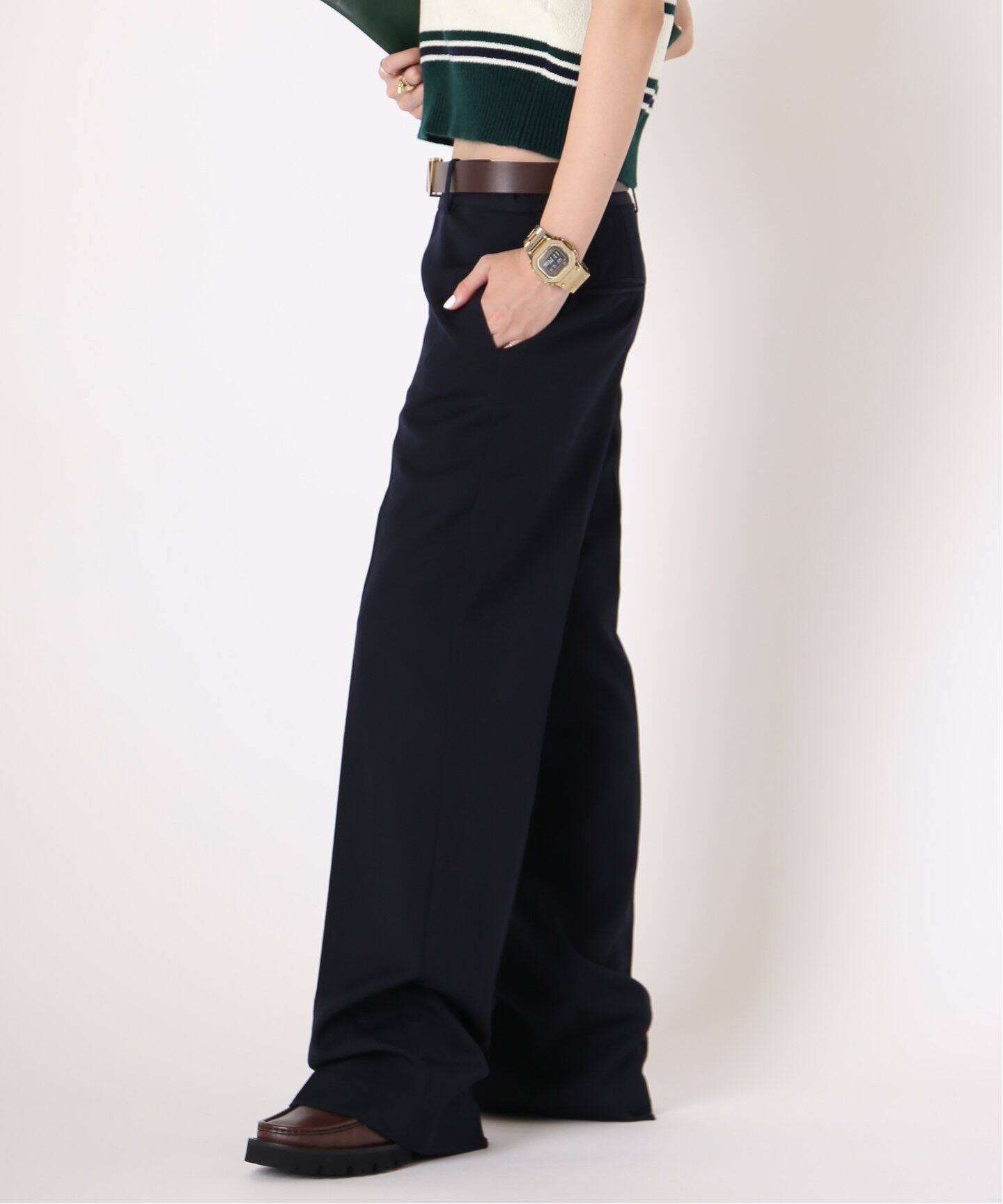 Col Pierrot/コルピエロ】ツイル センタープレスパンツ（その他パンツ  