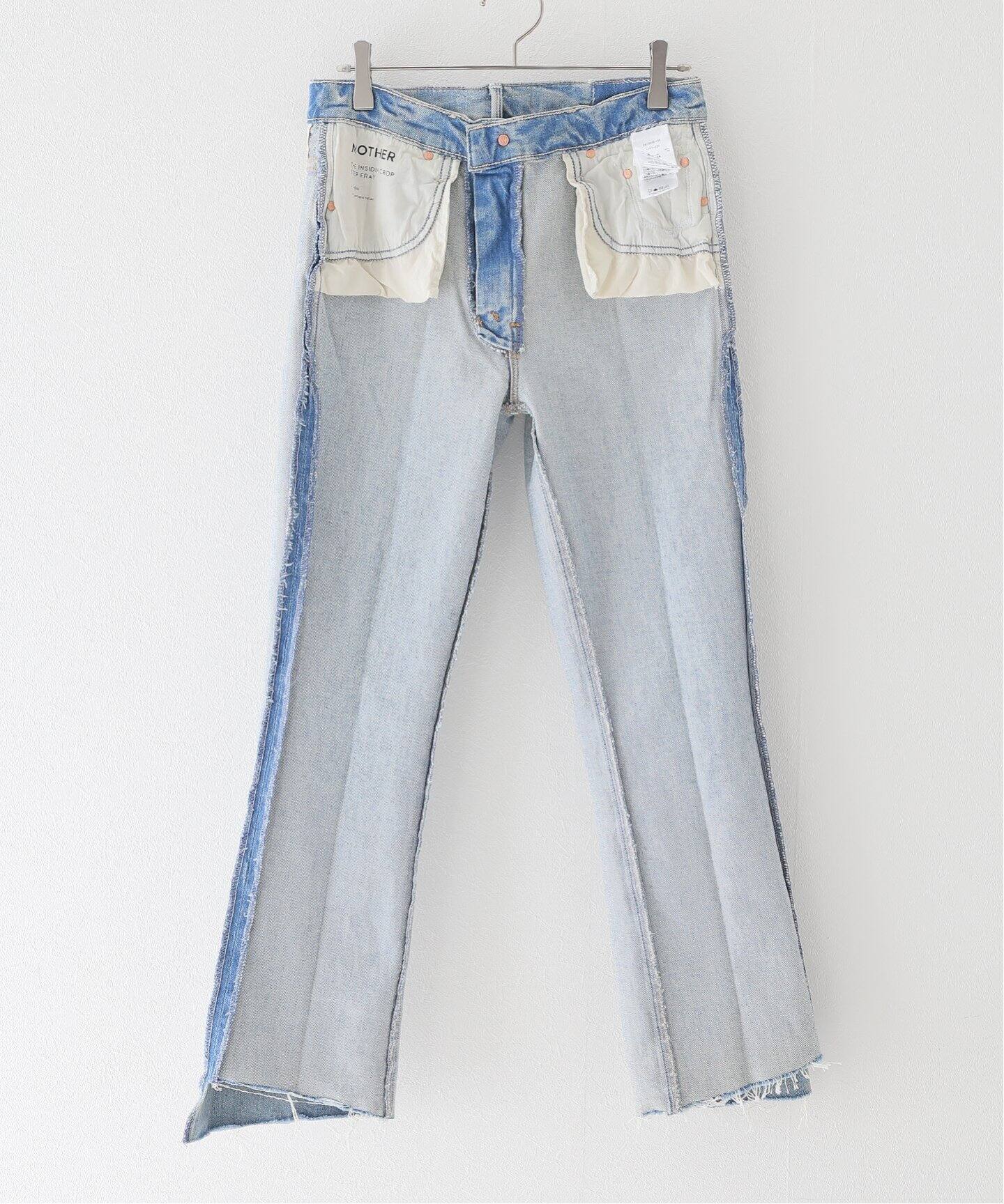 MOTHER/マザー】INSIDER CROP STEP FRAY（デニムパンツ・ジーンズ  