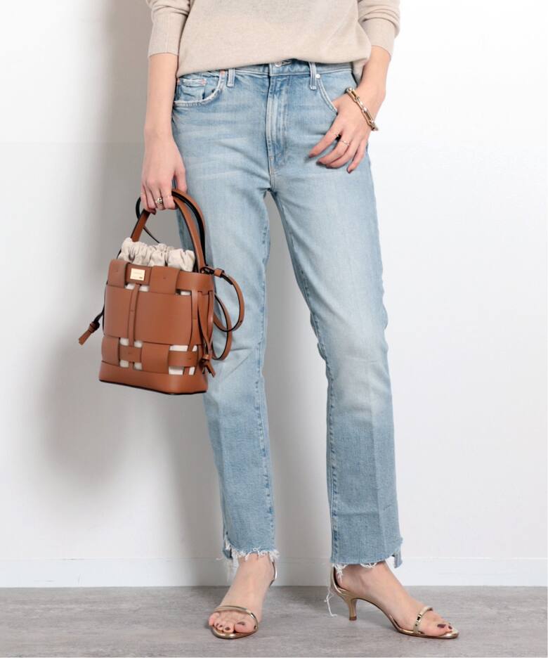 MOTHER/マザー】INSIDER CROP STEP FRAY（デニムパンツ・ジーンズ  