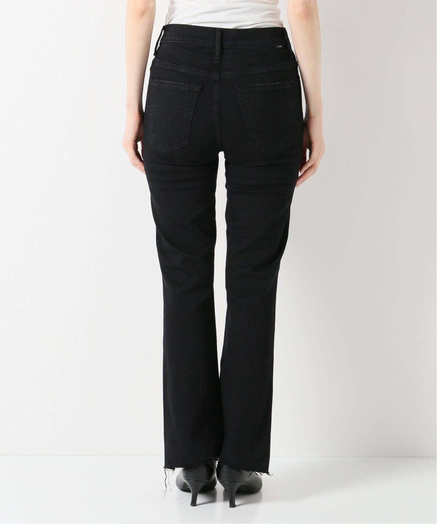 MOTHER/マザー】BLACK INSIDER CROP（デニムパンツ・ジーンズ 