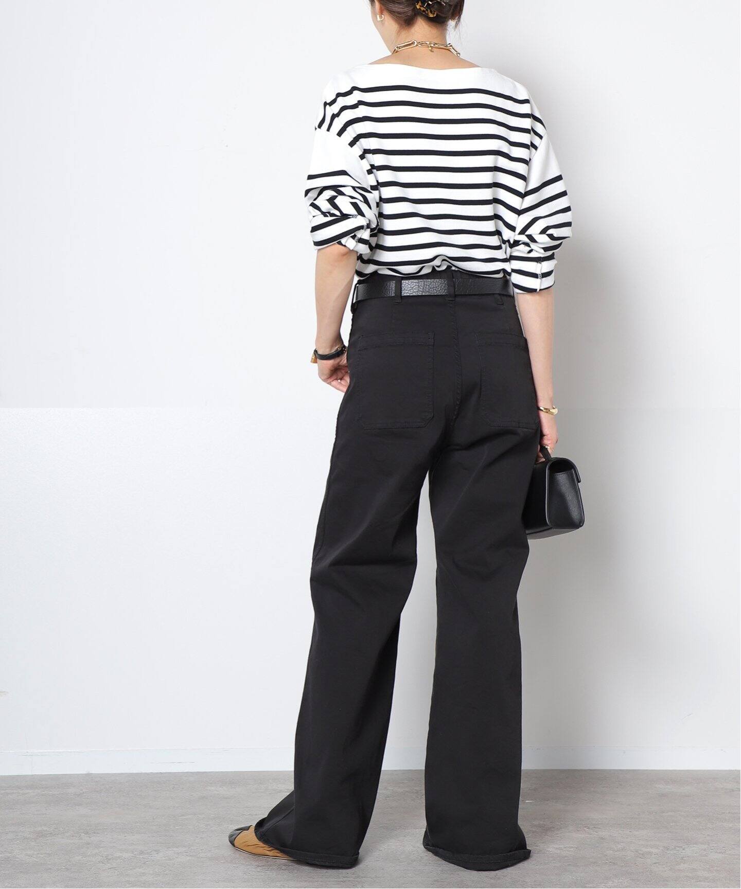 SURT/サート】CINOH STRETCH ベイカーパンツ 黒 