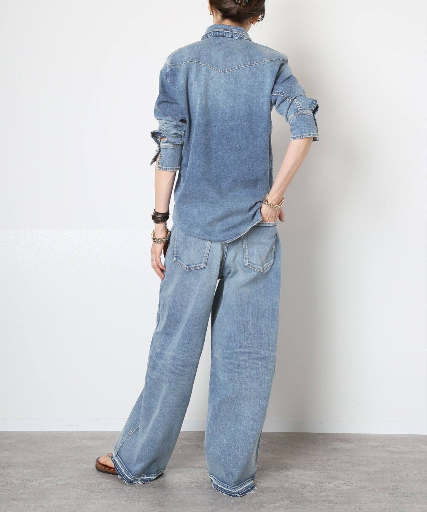 SURT/サート】WIDE BUGGY デニム（デニムパンツ・ジーンズ）｜MUSE de  