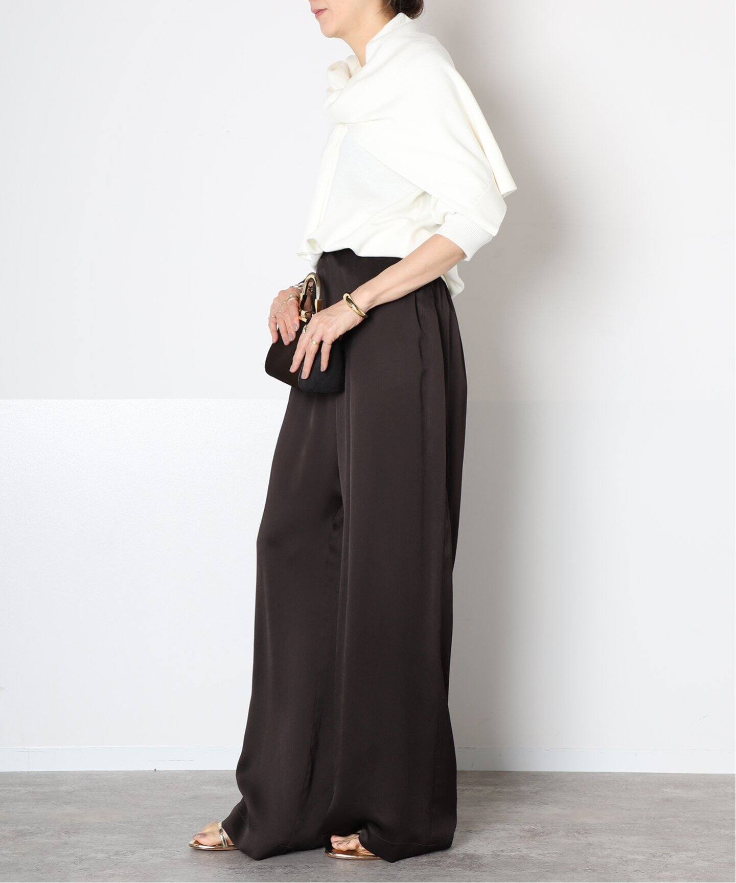 STUDIO NICHOLSON/スタジオ ニコルソン】VISCOSE WIDE パンツ（その他  