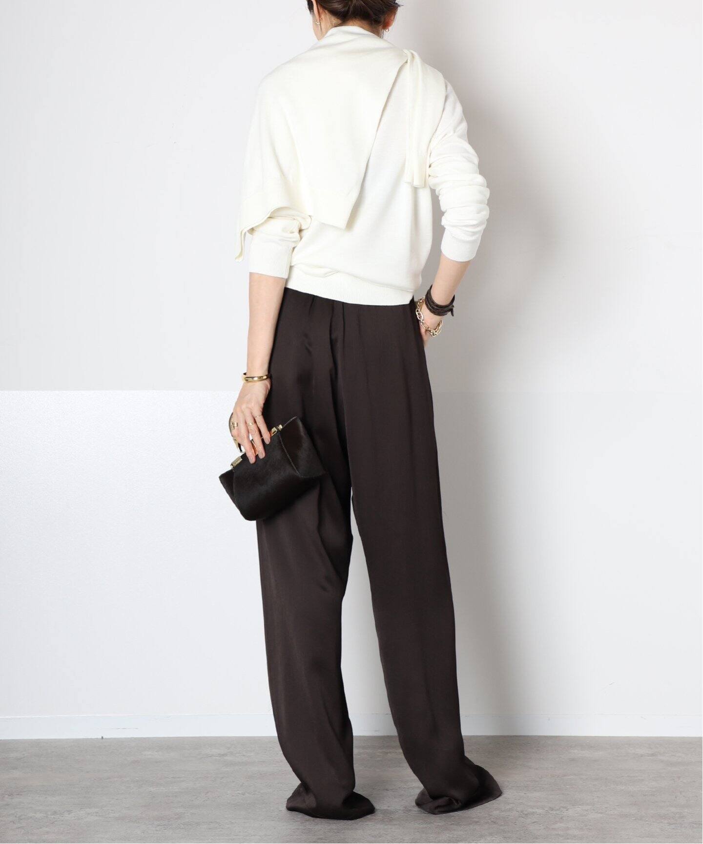 STUDIO NICHOLSON/スタジオ ニコルソン】VISCOSE WIDE パンツ（その他  