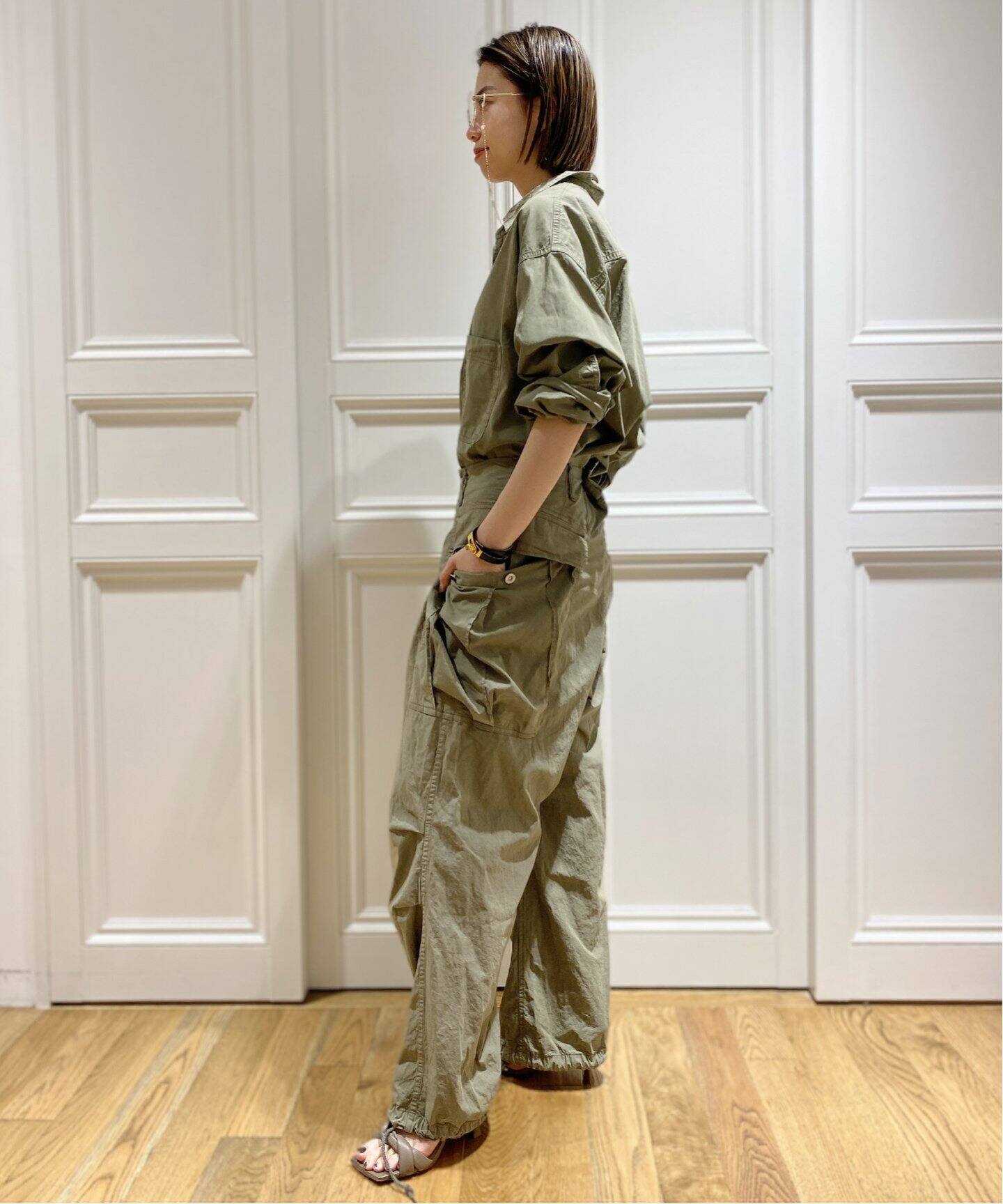 HERILL/ヘリル】COTTON WORK パンツ（その他パンツ）｜MUSE de  