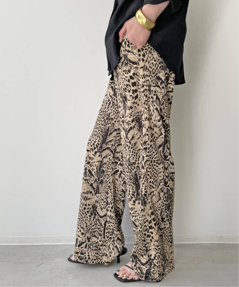 Leopard Relax Pants（その他パンツ）｜L 