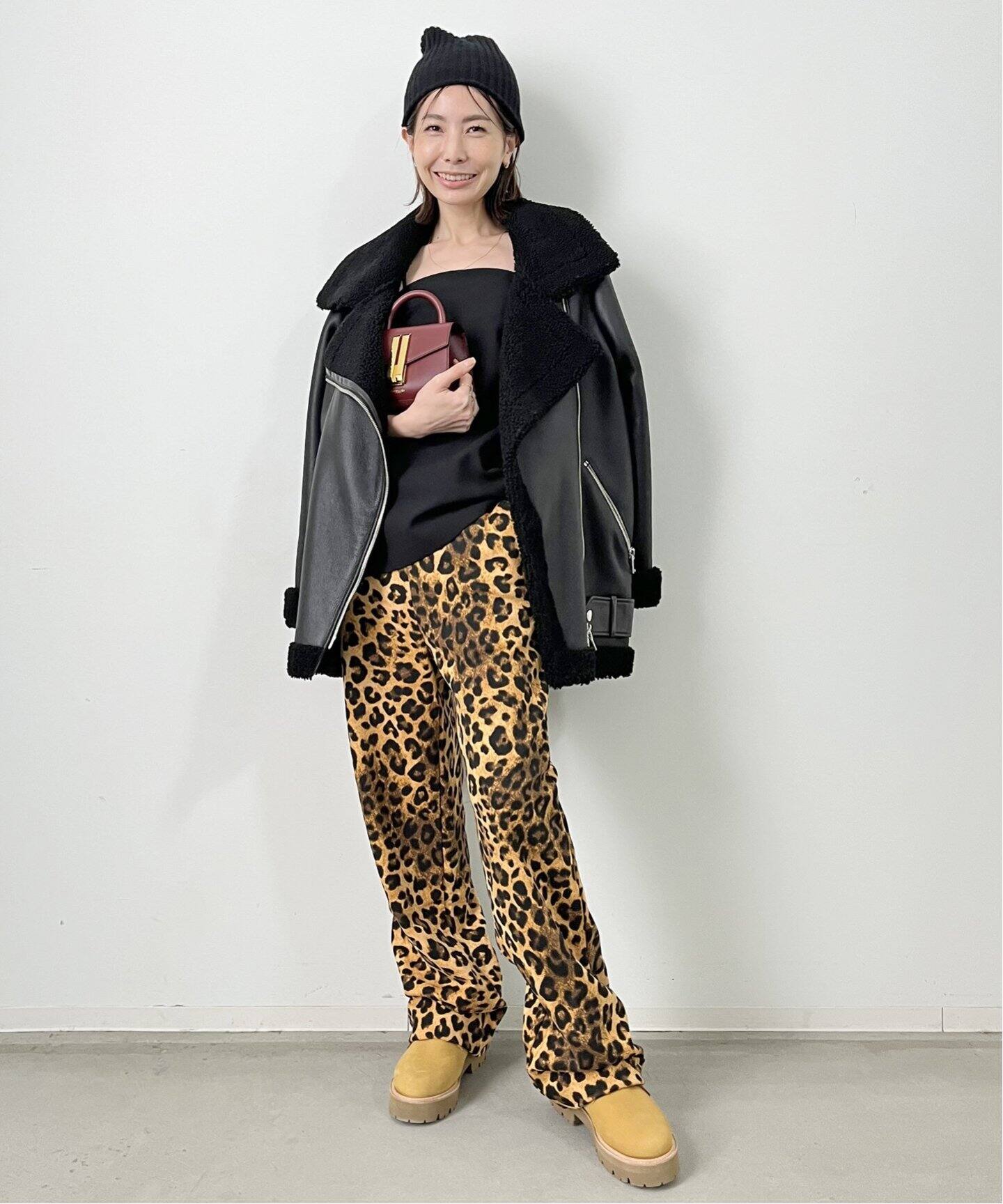 Leopard Sweat Pants（その他パンツ）｜L