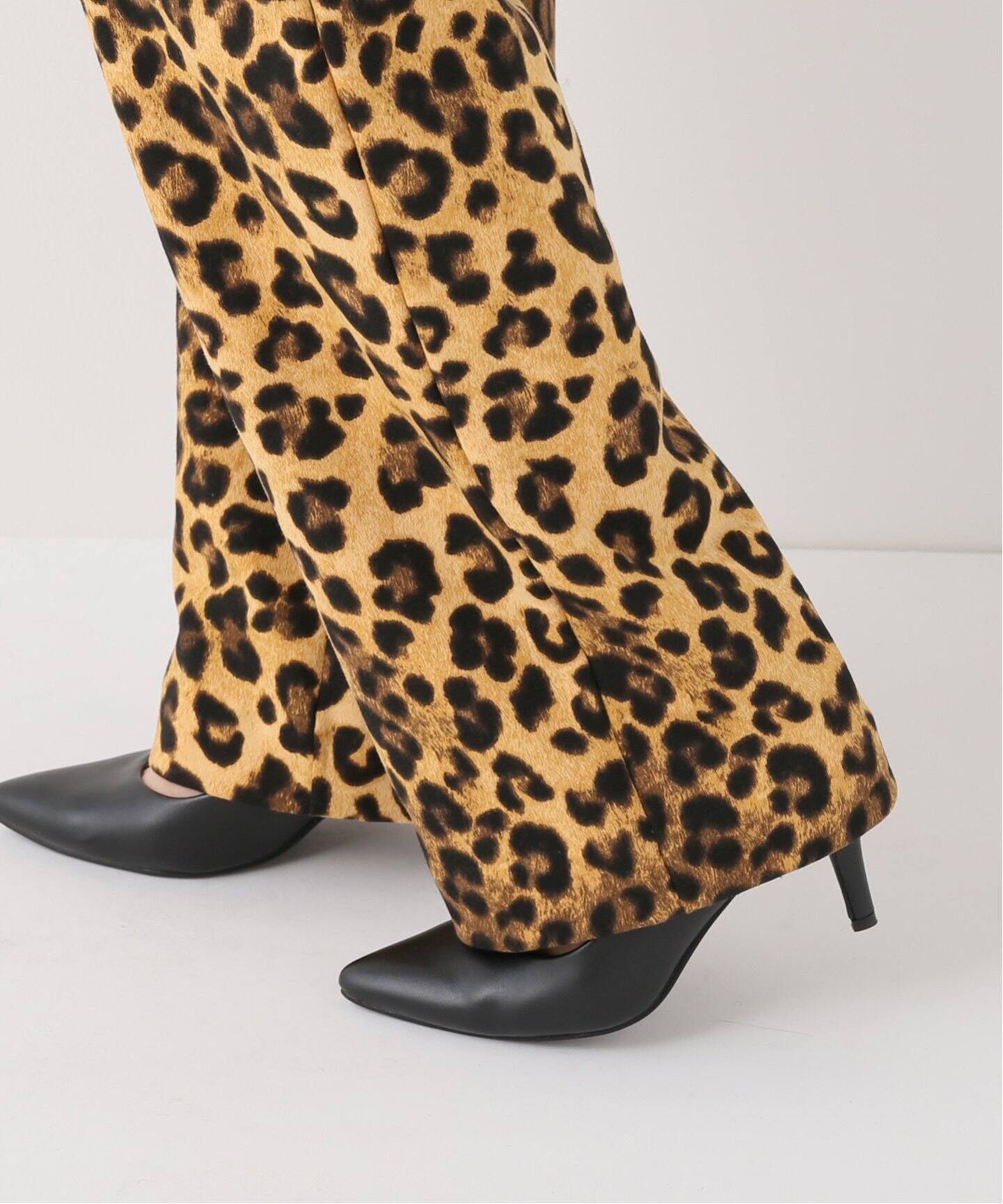 Leopard Sweat Pants（その他パンツ）｜L