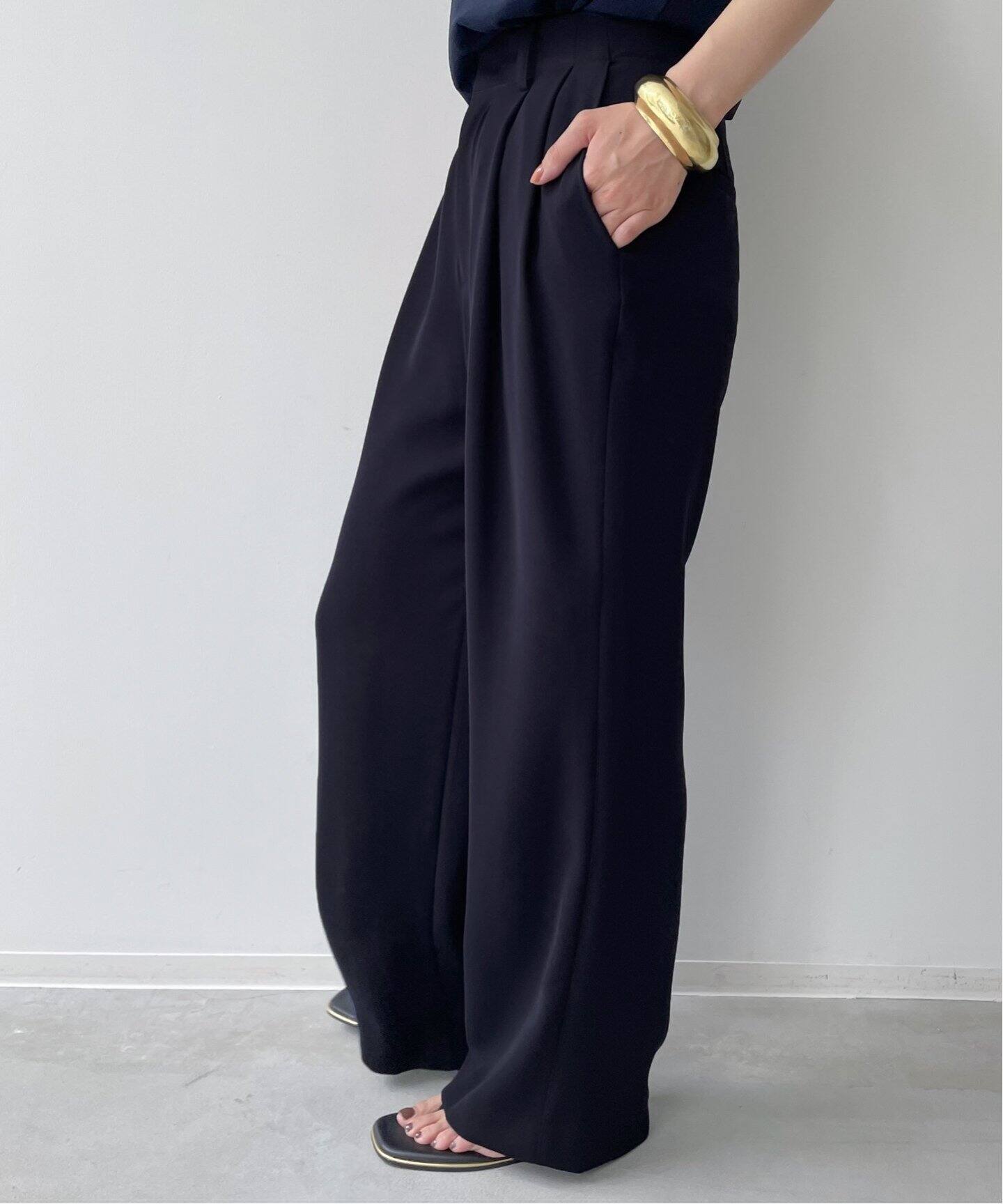 Tuck Wide Pants（その他パンツ）｜L