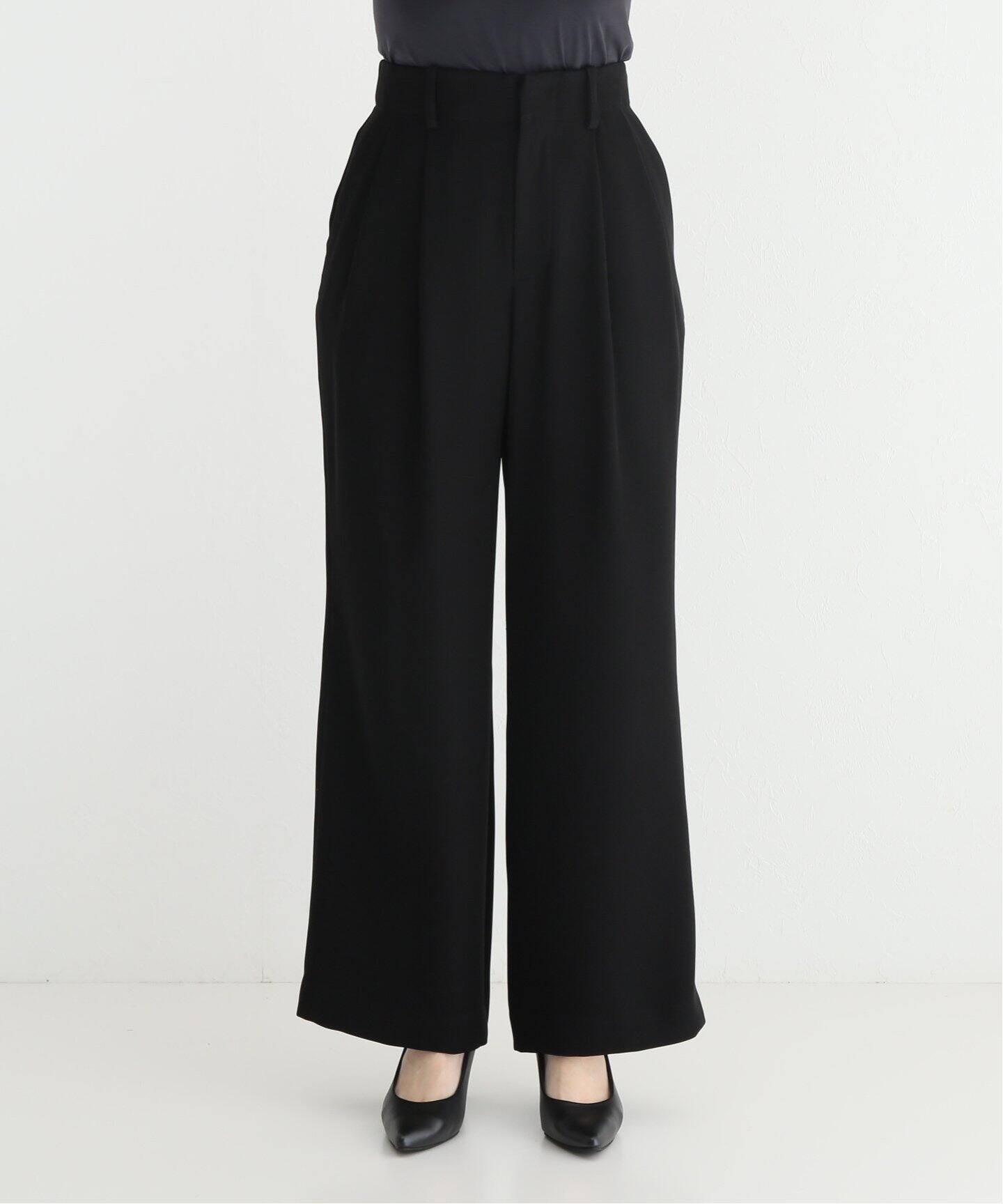 Tuck Wide Pants（その他パンツ）｜L