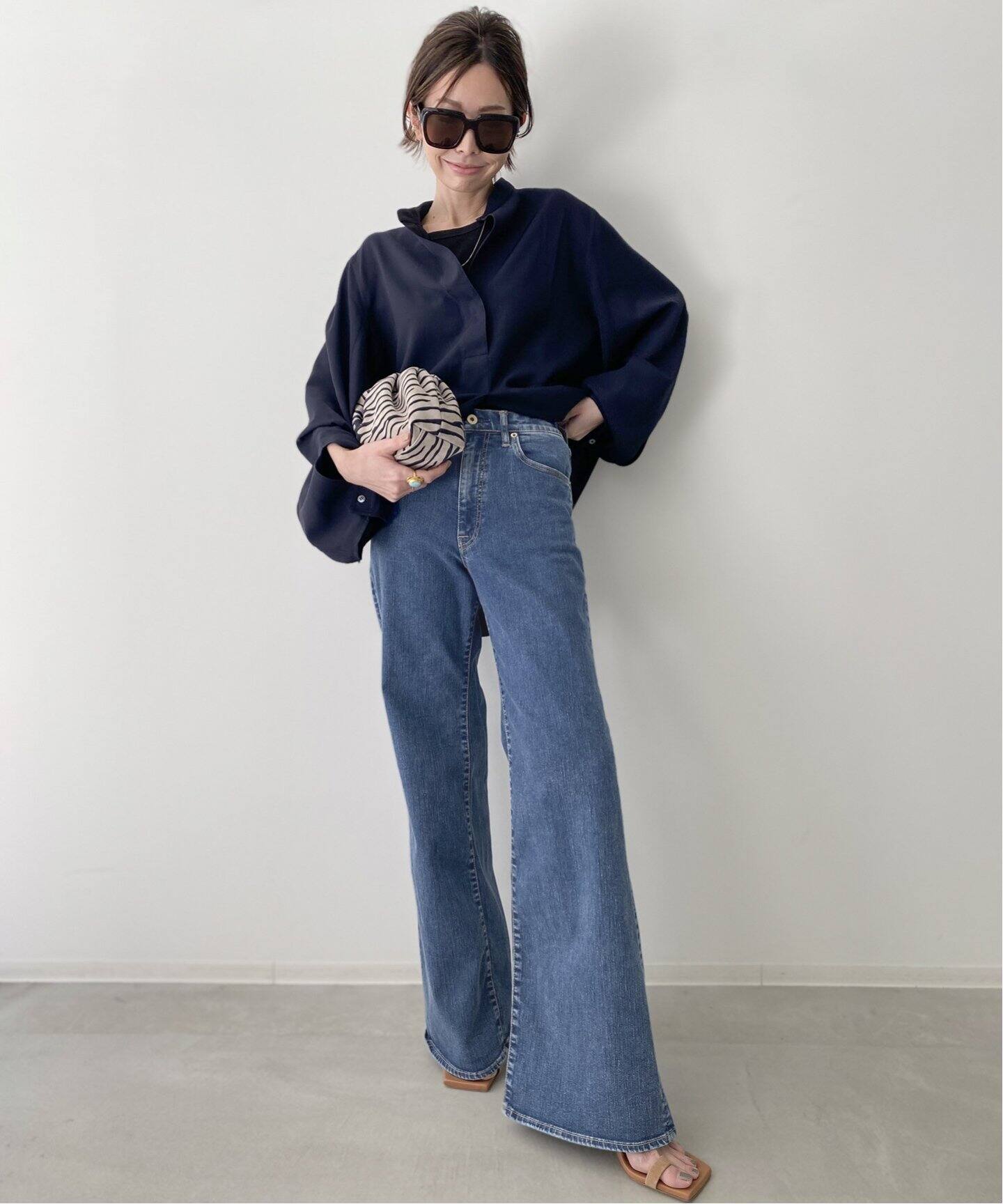 GOOD GRIEF！/グッドグリーフ】Wide Leg Denim（デニムパンツ 
