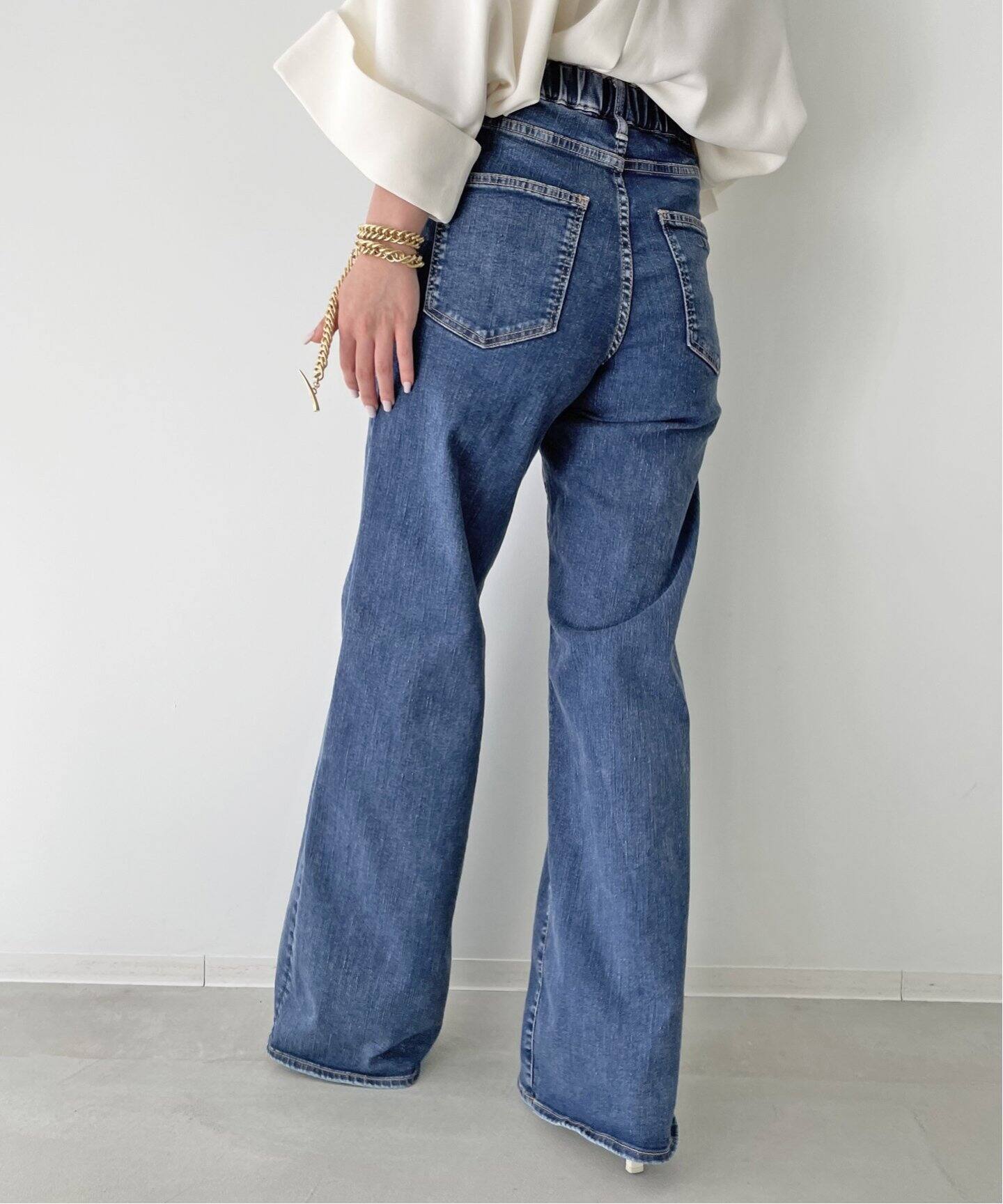 GOOD GRIEF！/グッドグリーフ】Wide Leg Denim（デニムパンツ 