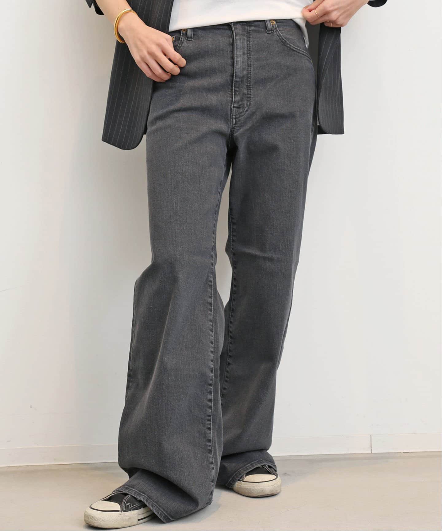 GOOD GRIEF！　WIDE LEG DENIM XS GOOD GRIEF! グッドグリーフwide leg denim