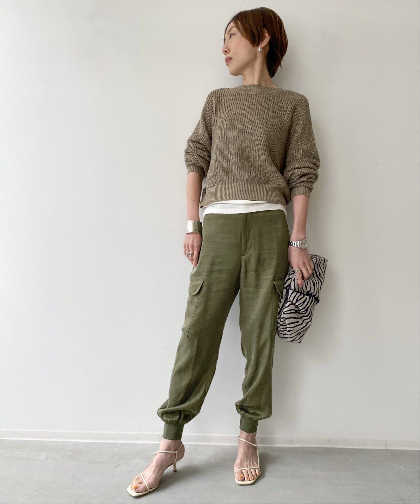 フィブリルサテン カーゴパンツ（その他パンツ）｜L 