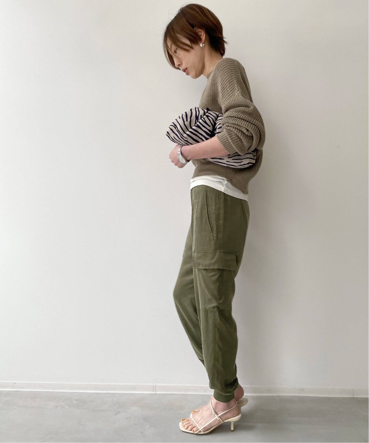 フィブリルサテン カーゴパンツ（その他パンツ）｜L 