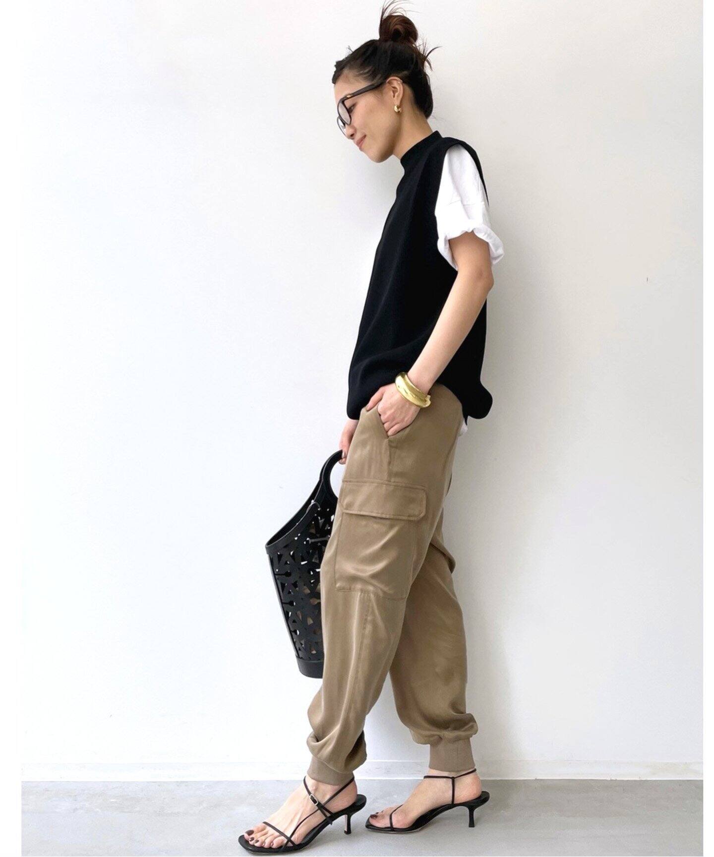 フィブリルサテン カーゴパンツ（その他パンツ）｜L 