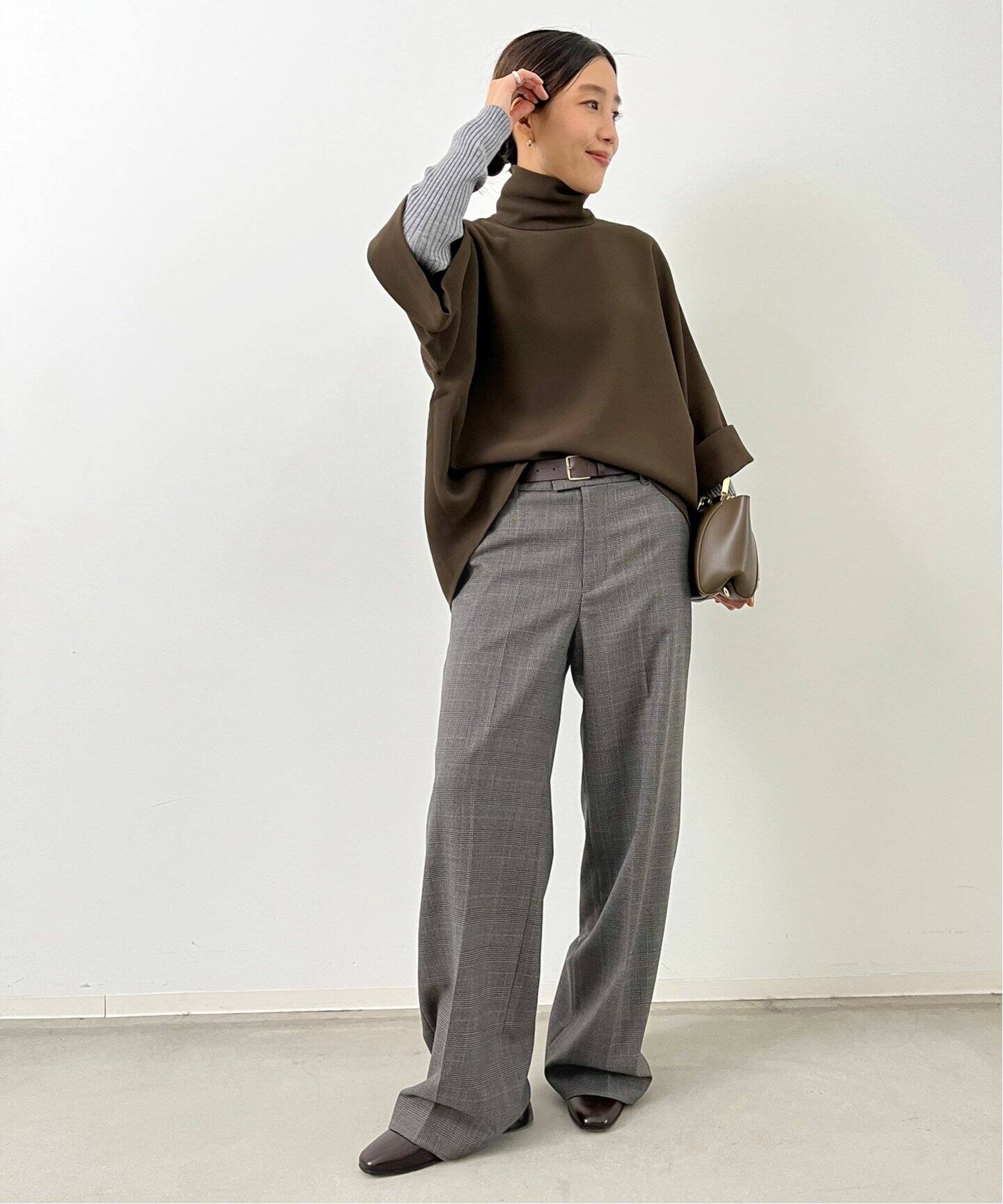 CHECK SLACKS PANTS（その他パンツ）｜L 