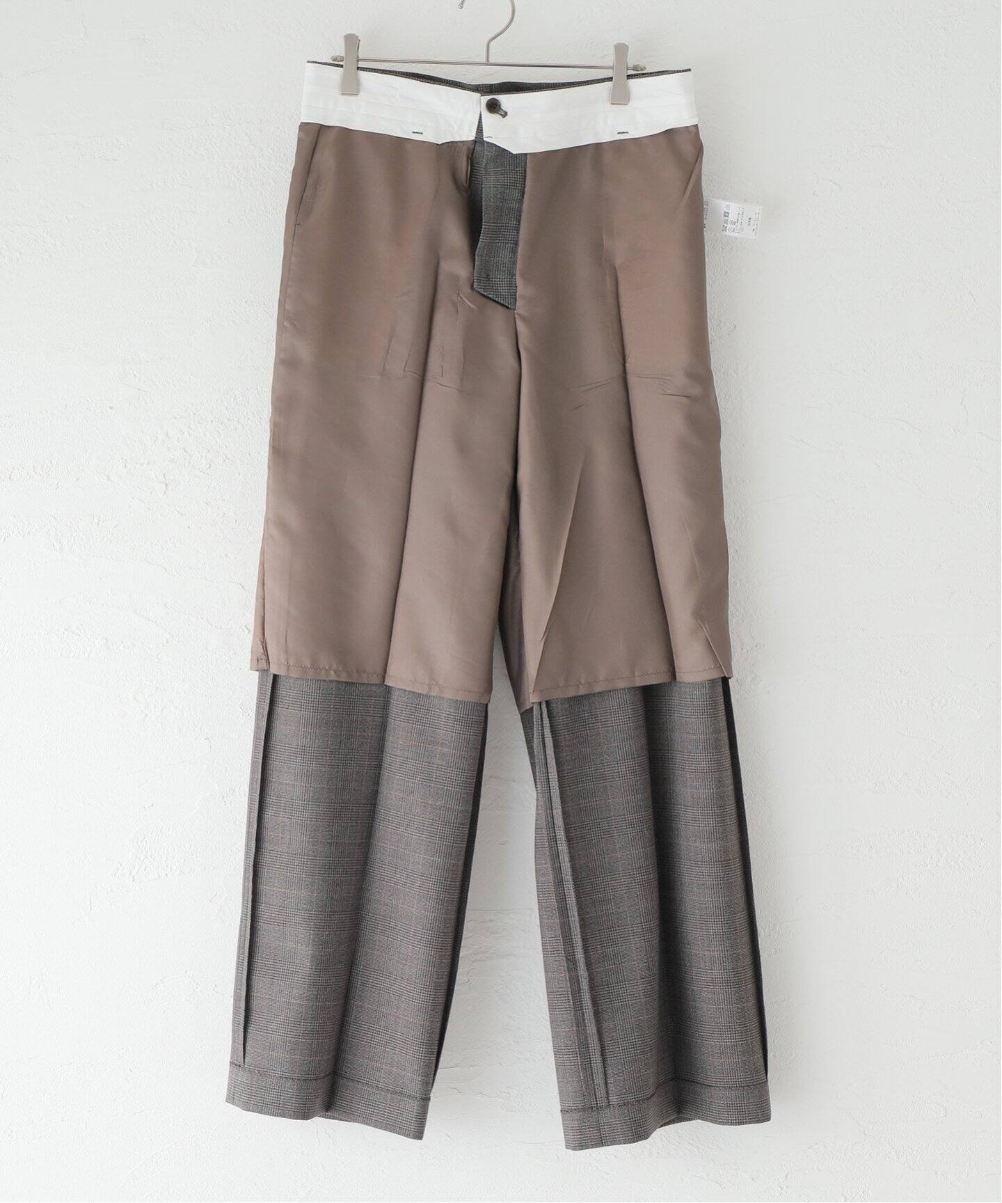 CHECK SLACKS PANTS（その他パンツ）｜L 