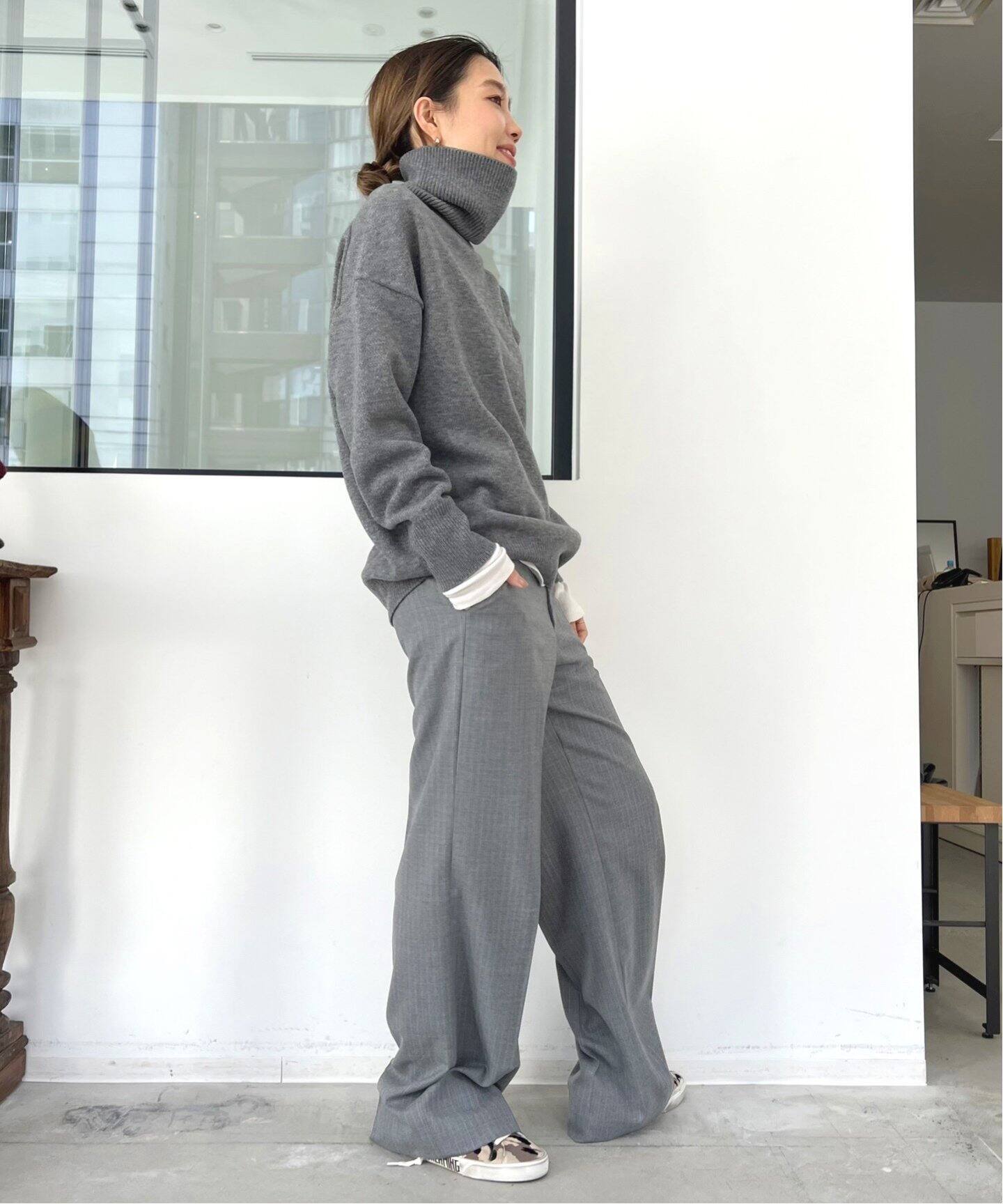 STRIPE SLACKS PANTS（その他パンツ）｜L 