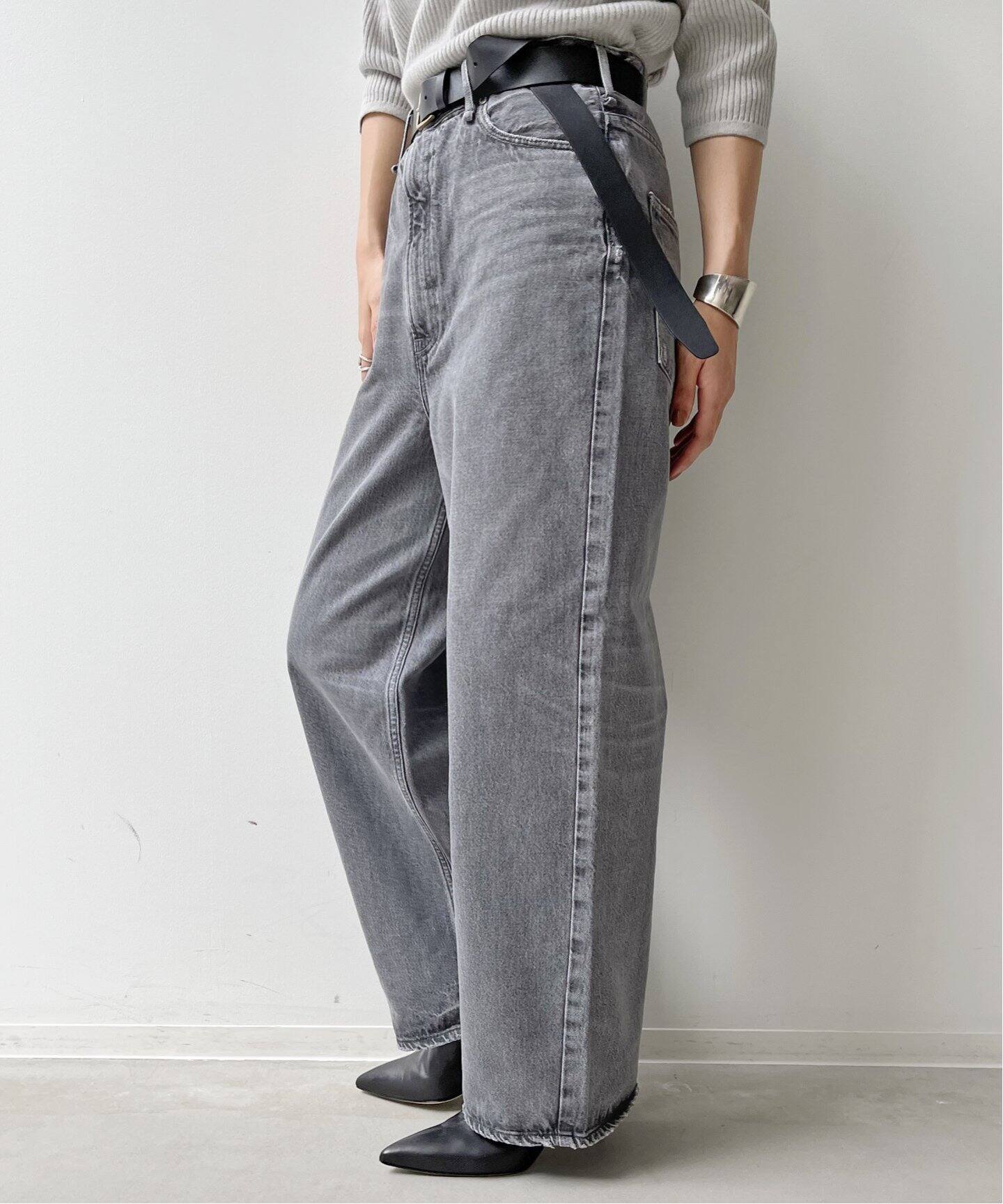 upper hights / アッパーハイツ】WIDE DENIM（デニムパンツ 