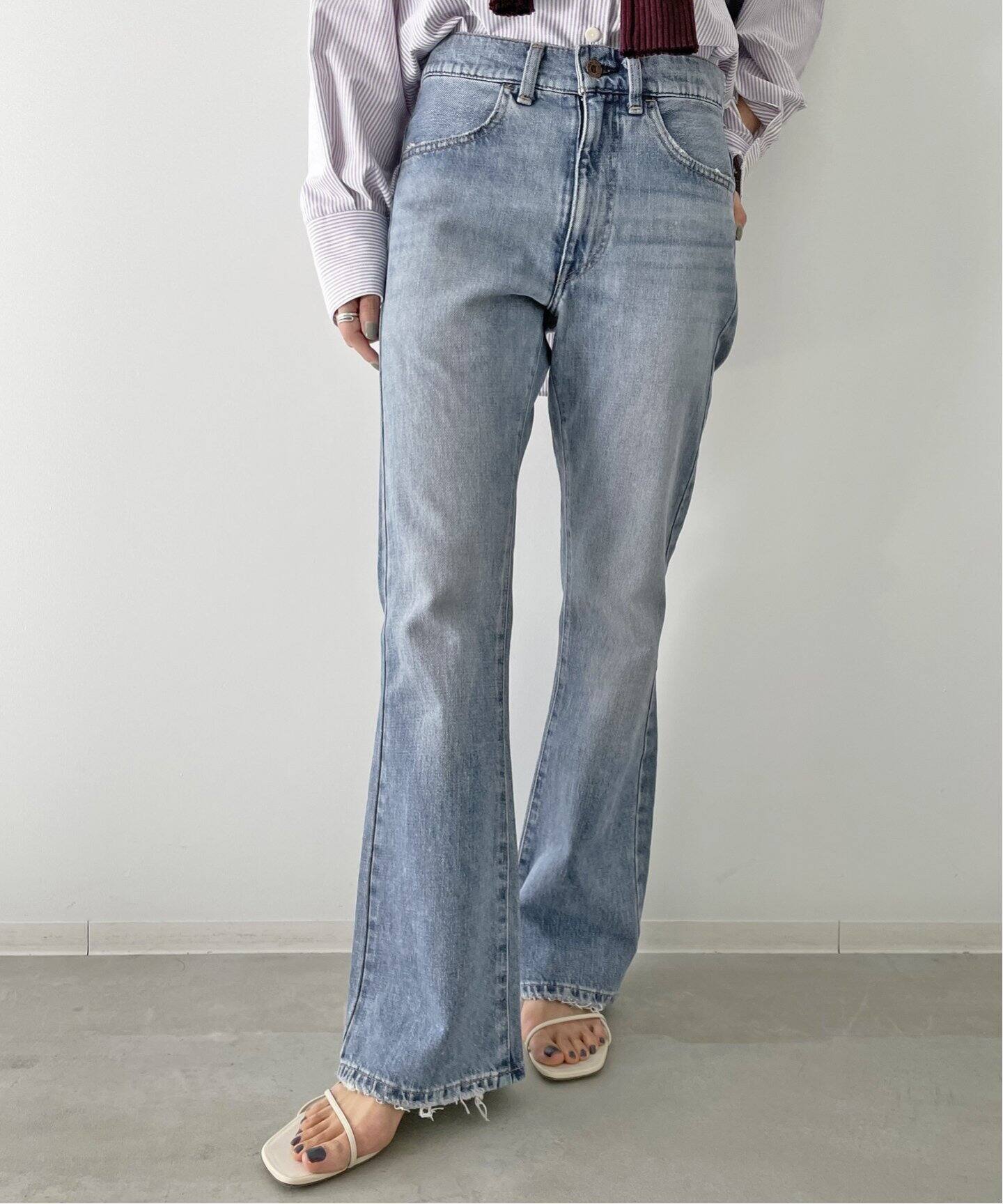 KURO/クロ】70s Flare Denim（デニムパンツ・ジーンズ）｜L 