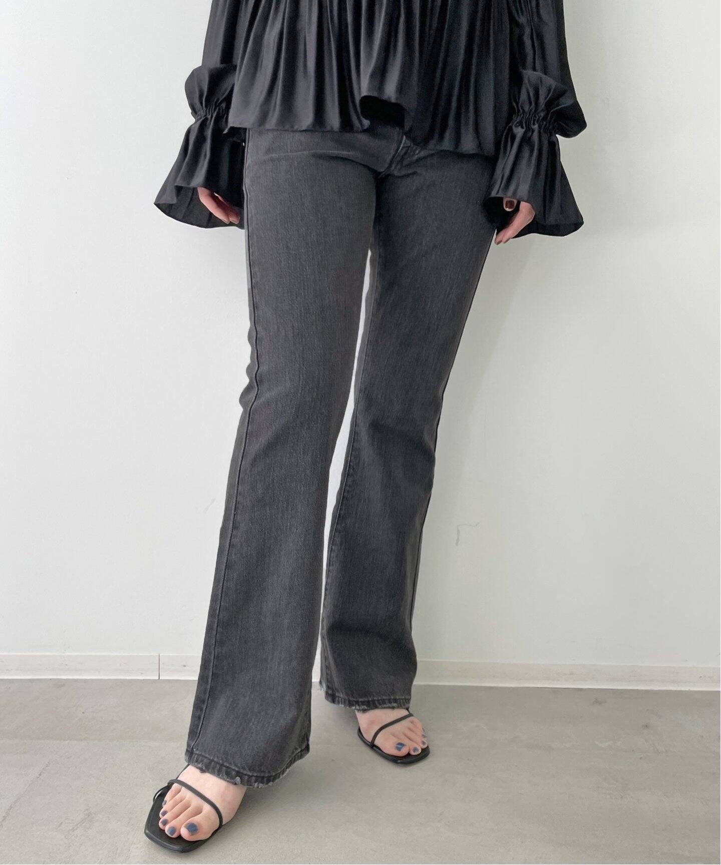 KURO/クロ】70s Flare Denim（デニムパンツ・ジーンズ）｜L 